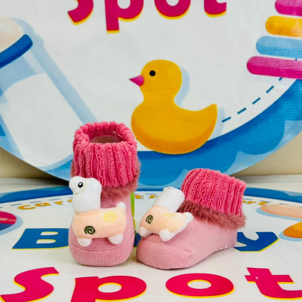 Imported Baby Fancy Booties