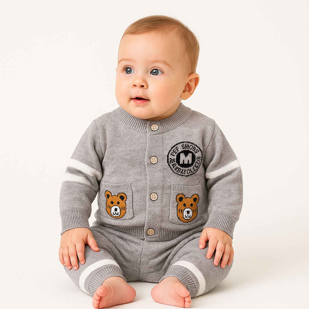 Baby Woolen Pajama Suits – Winter Collection ❄️