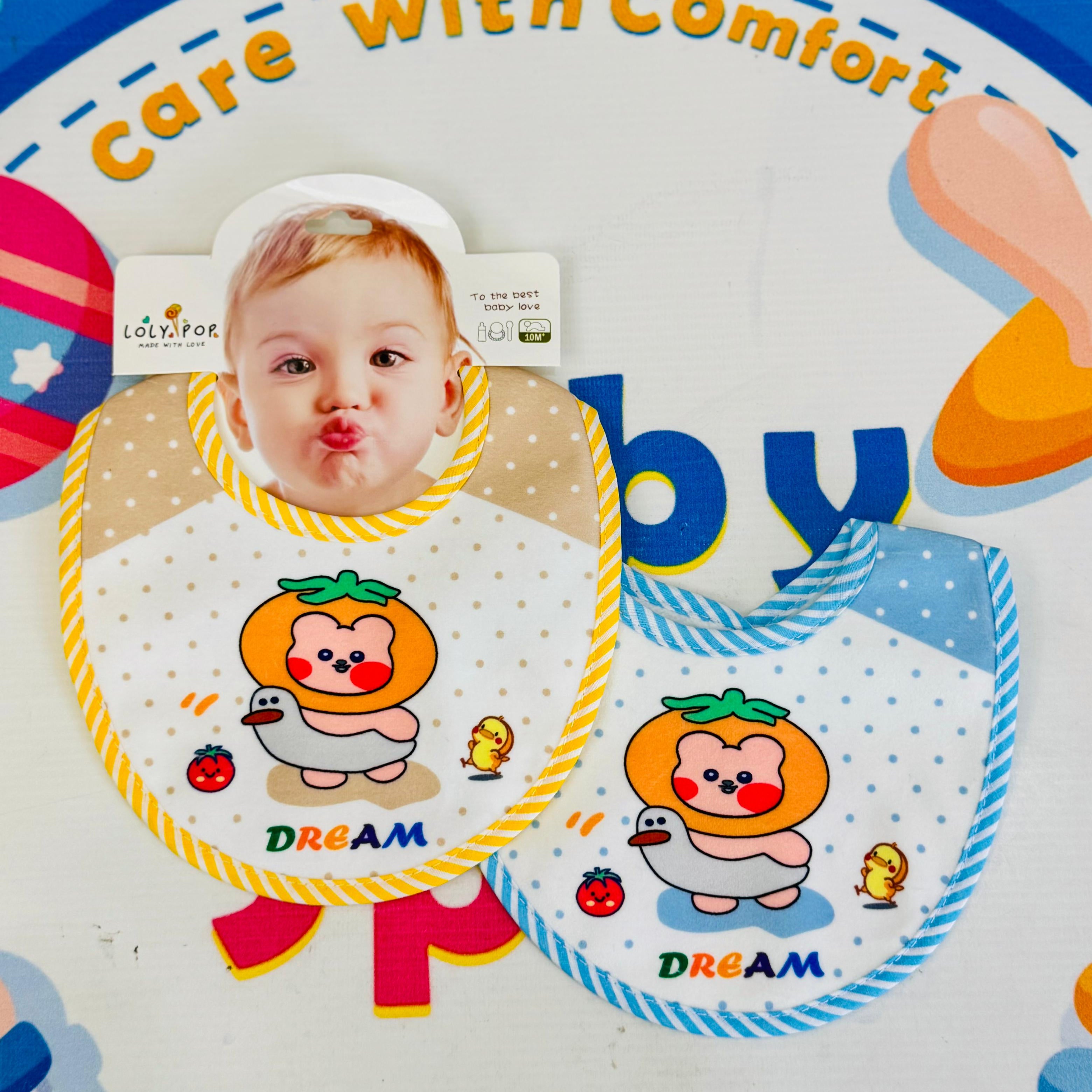 Baby Premium Bibs – Set of 2