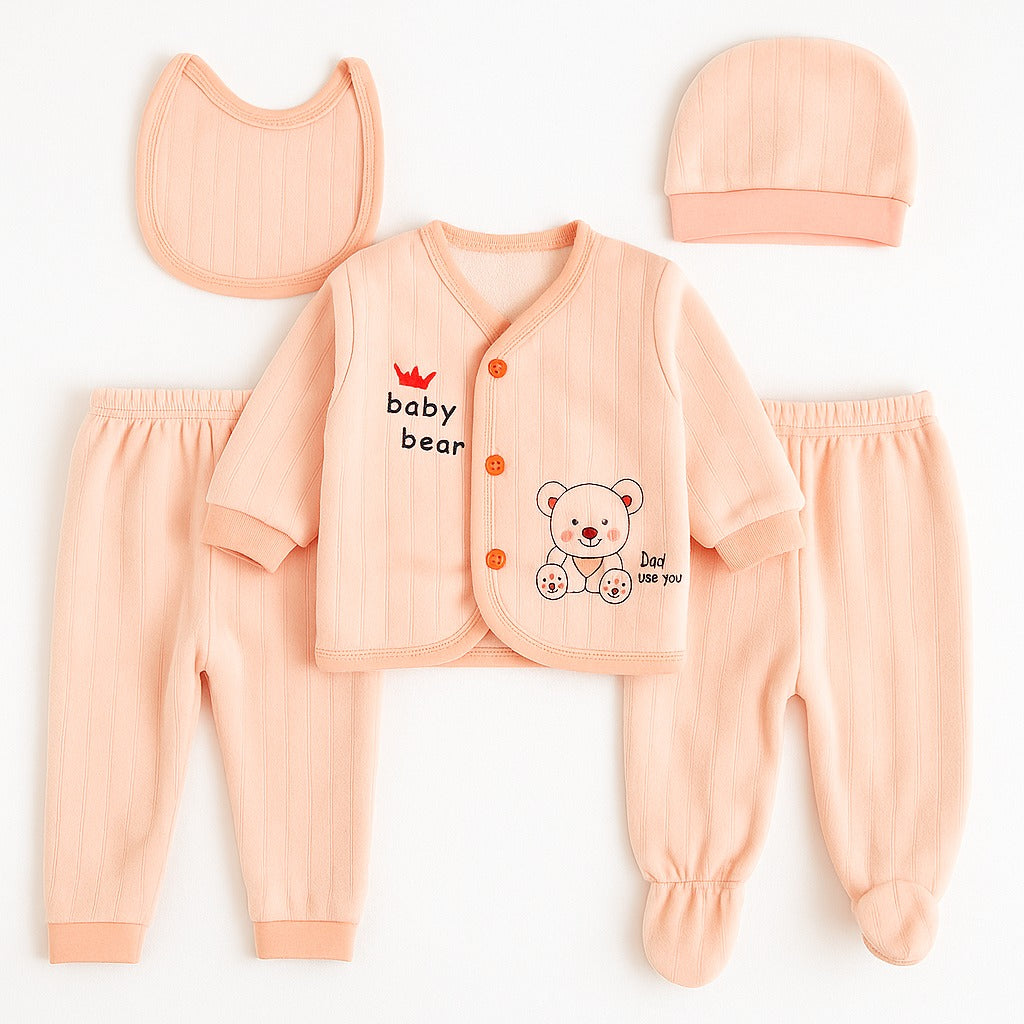 Baby winter 5 Pcs Starter Set Dresses