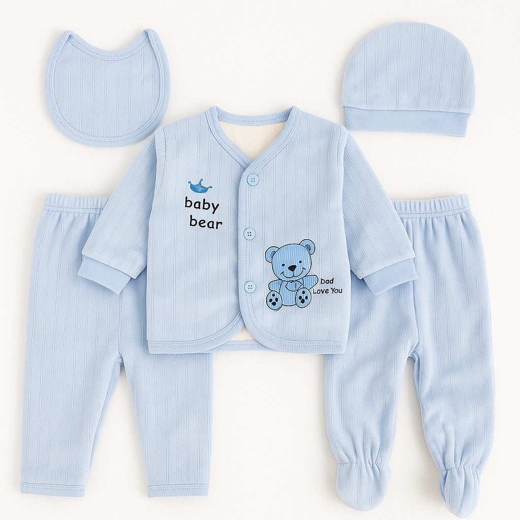 Baby winter 5 Pcs Starter Set Dresses