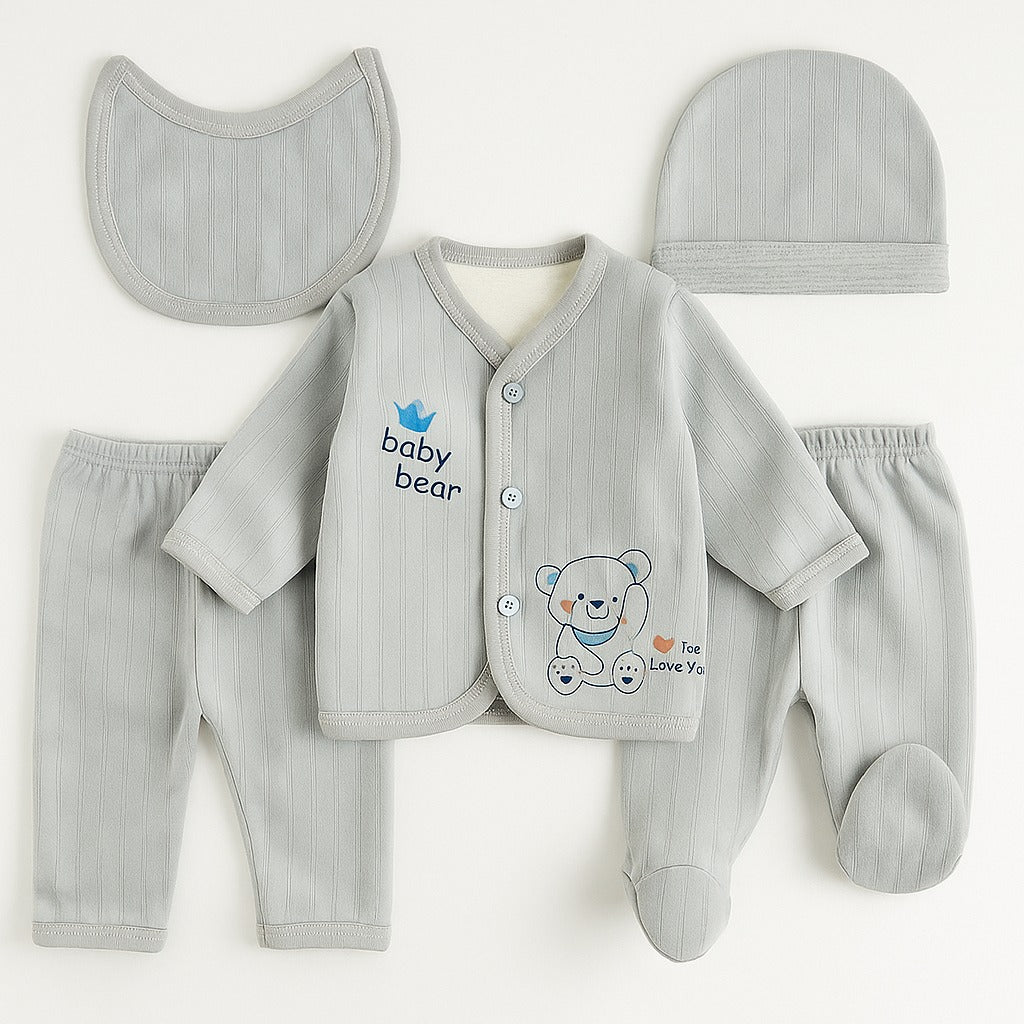 Baby winter 5 Pcs Starter Set Dresses
