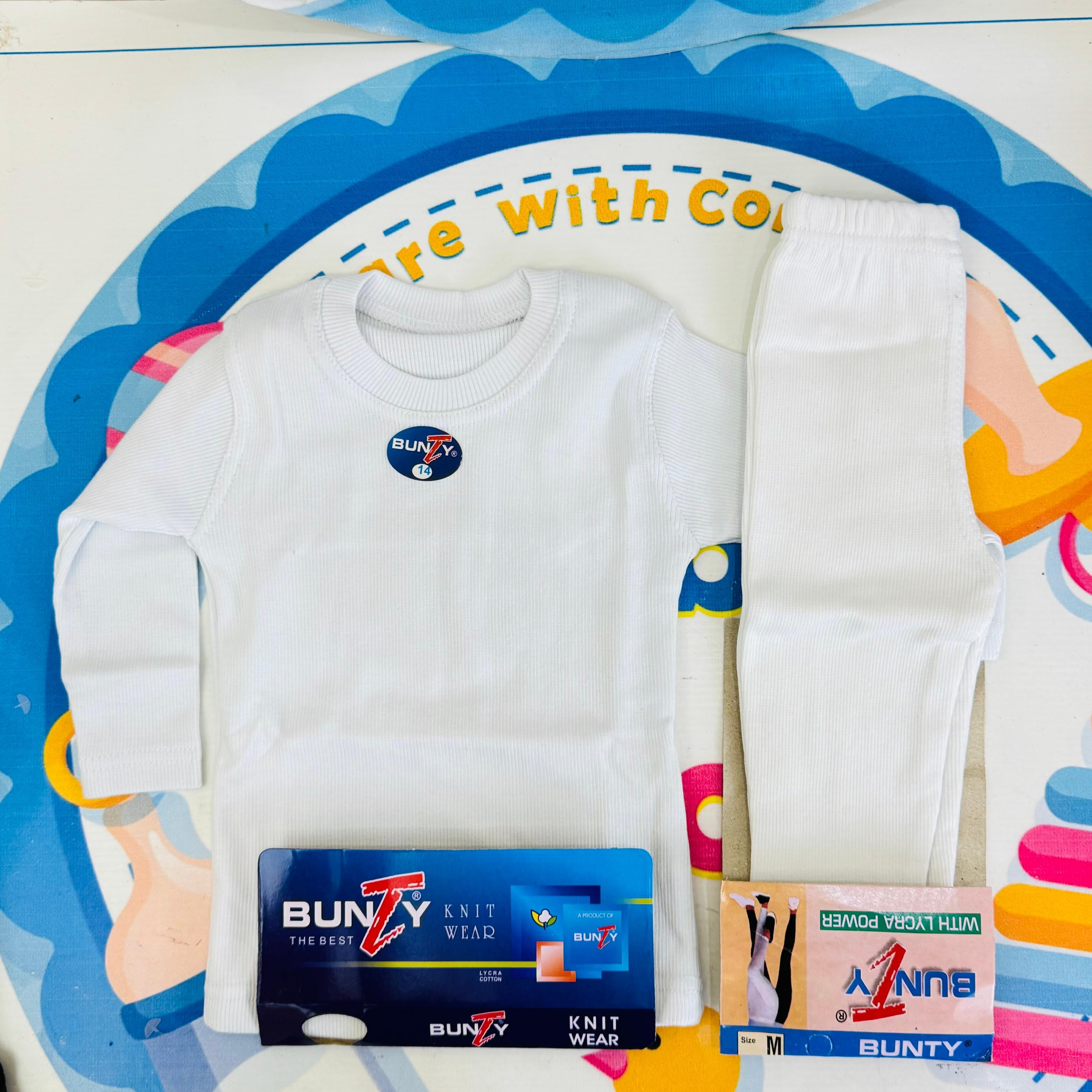 Baby Winter Thermal Suits –white