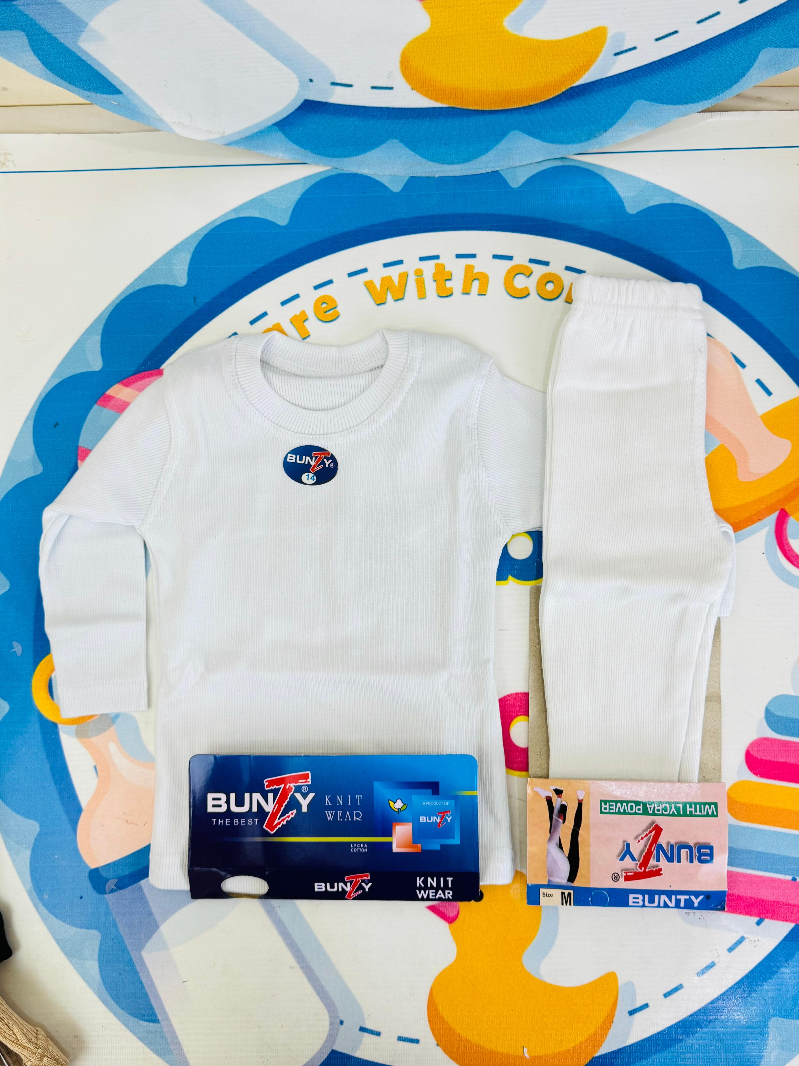 Baby Winter Thermal Suits –white