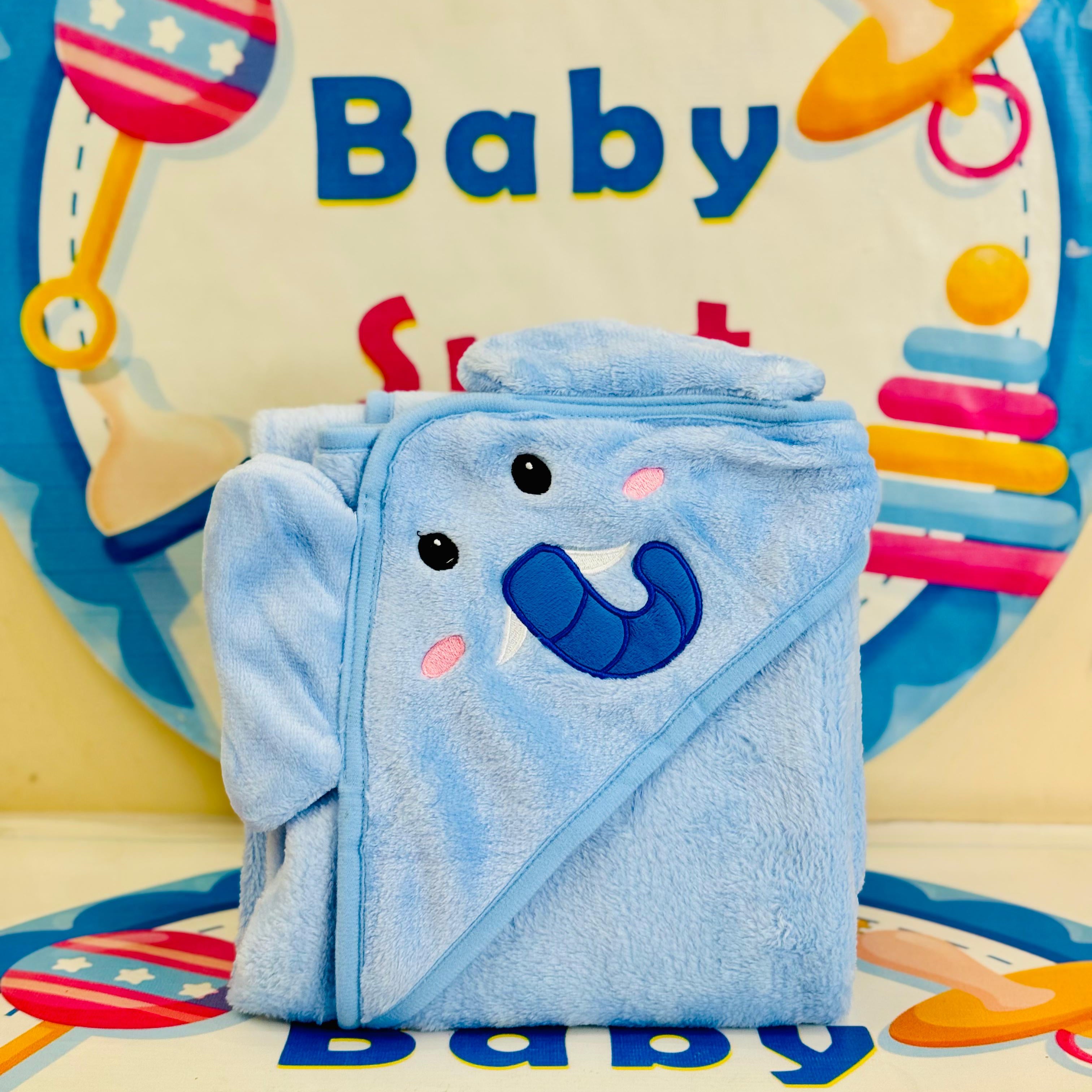 Baby Hooded Fleece Wrapping Sheets