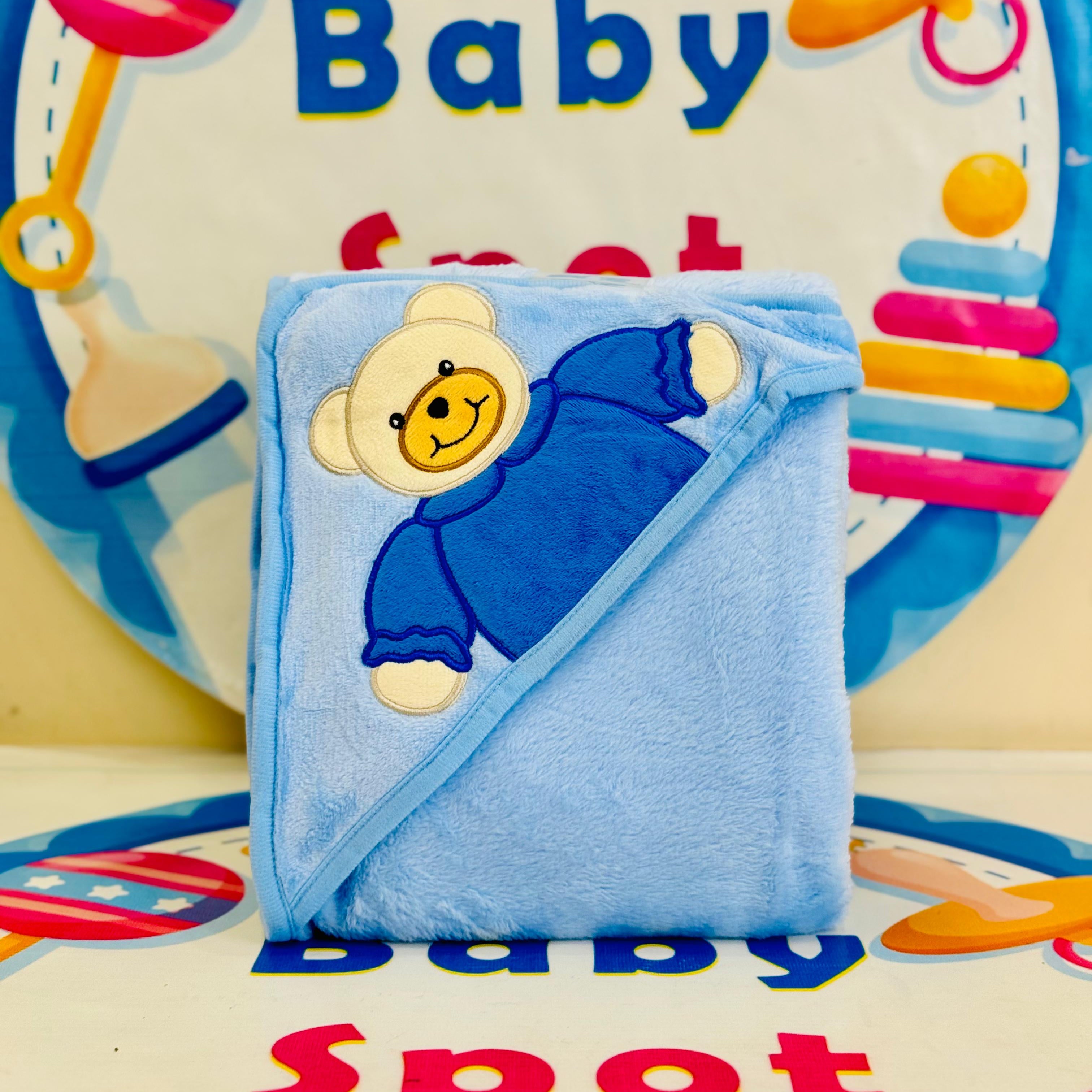 Baby Hooded Fleece Wrapping Sheets