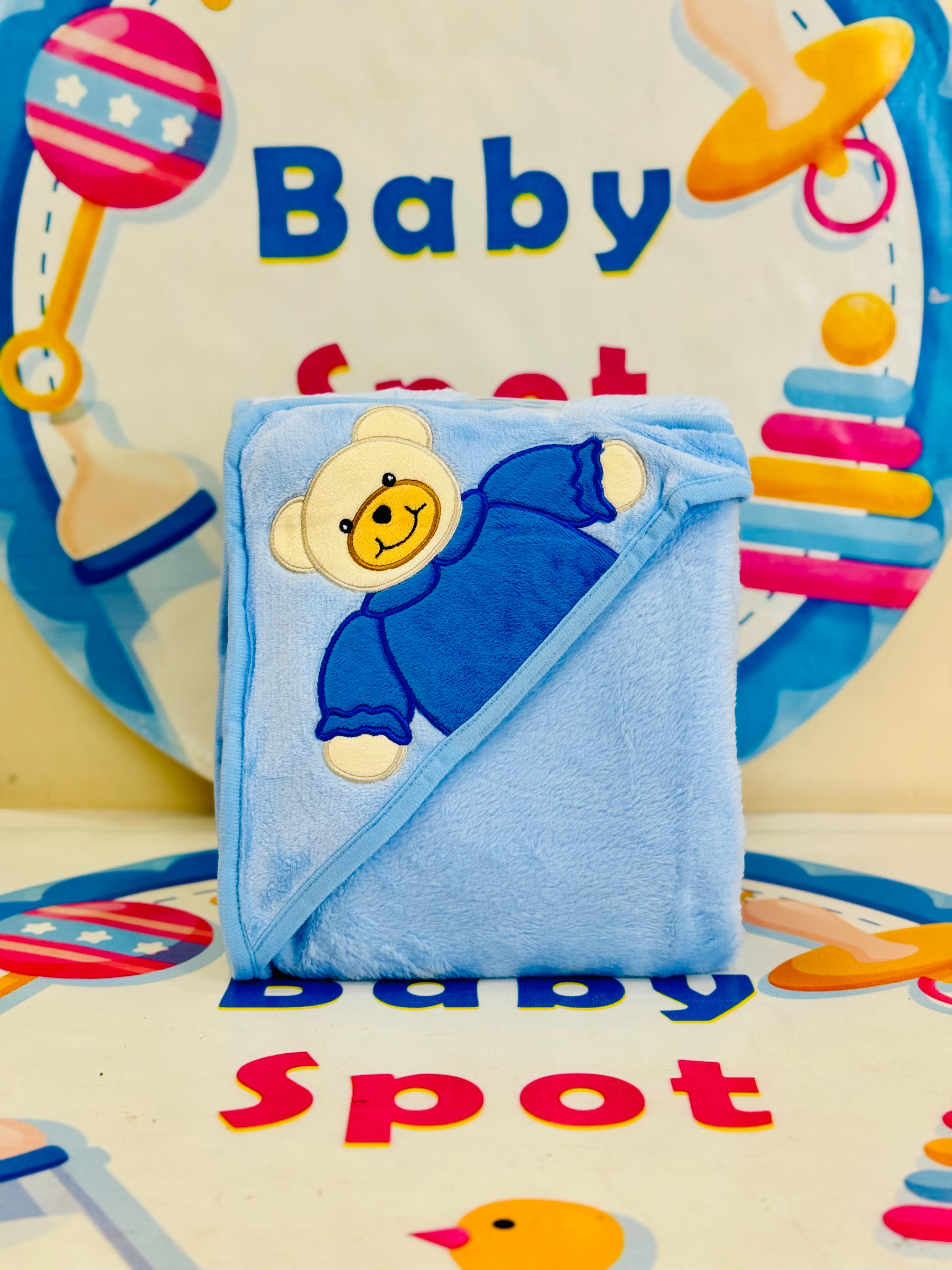 Baby Hooded Fleece Wrapping Sheets