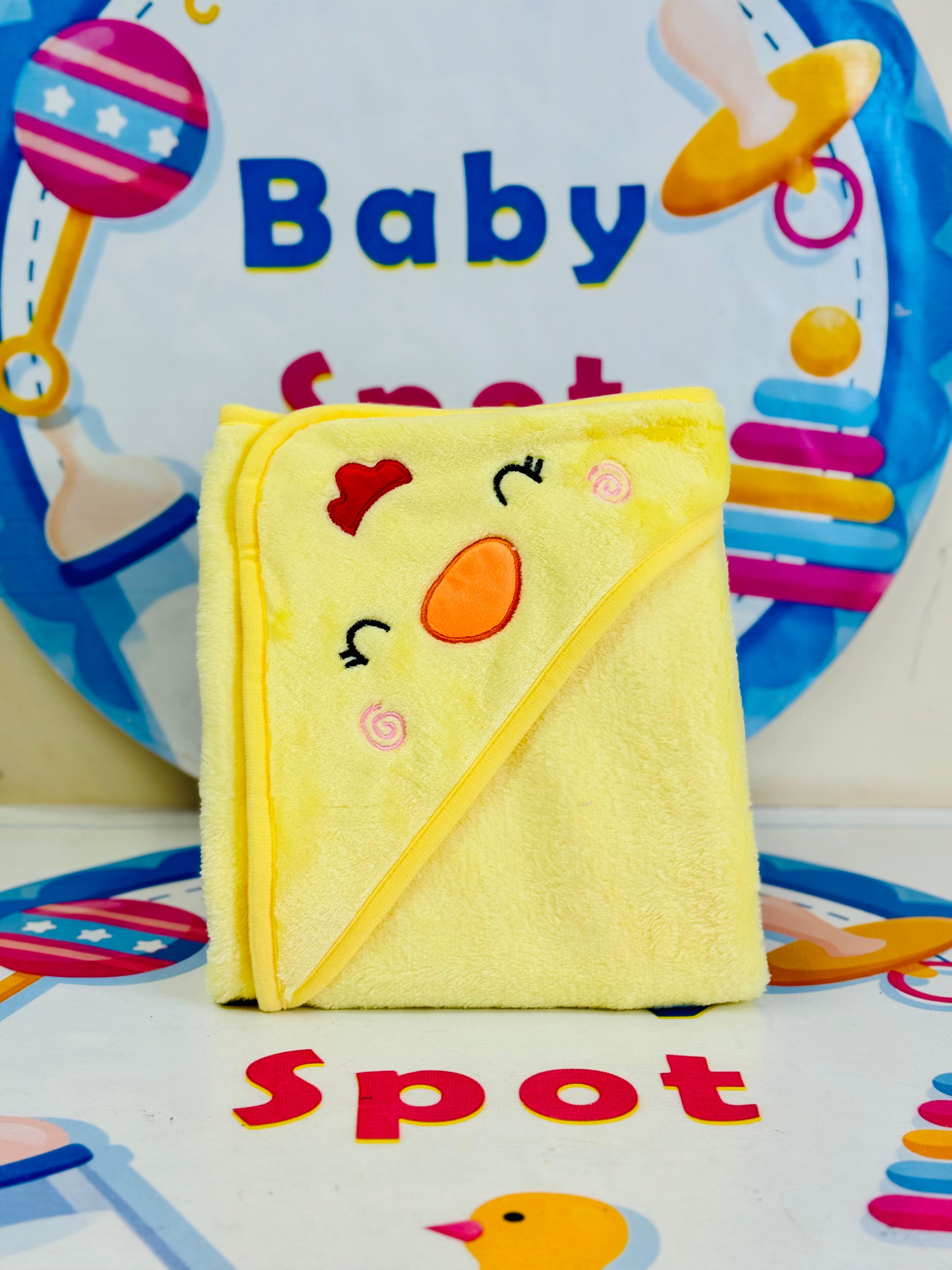 Baby Hooded Fleece Wrapping Sheets