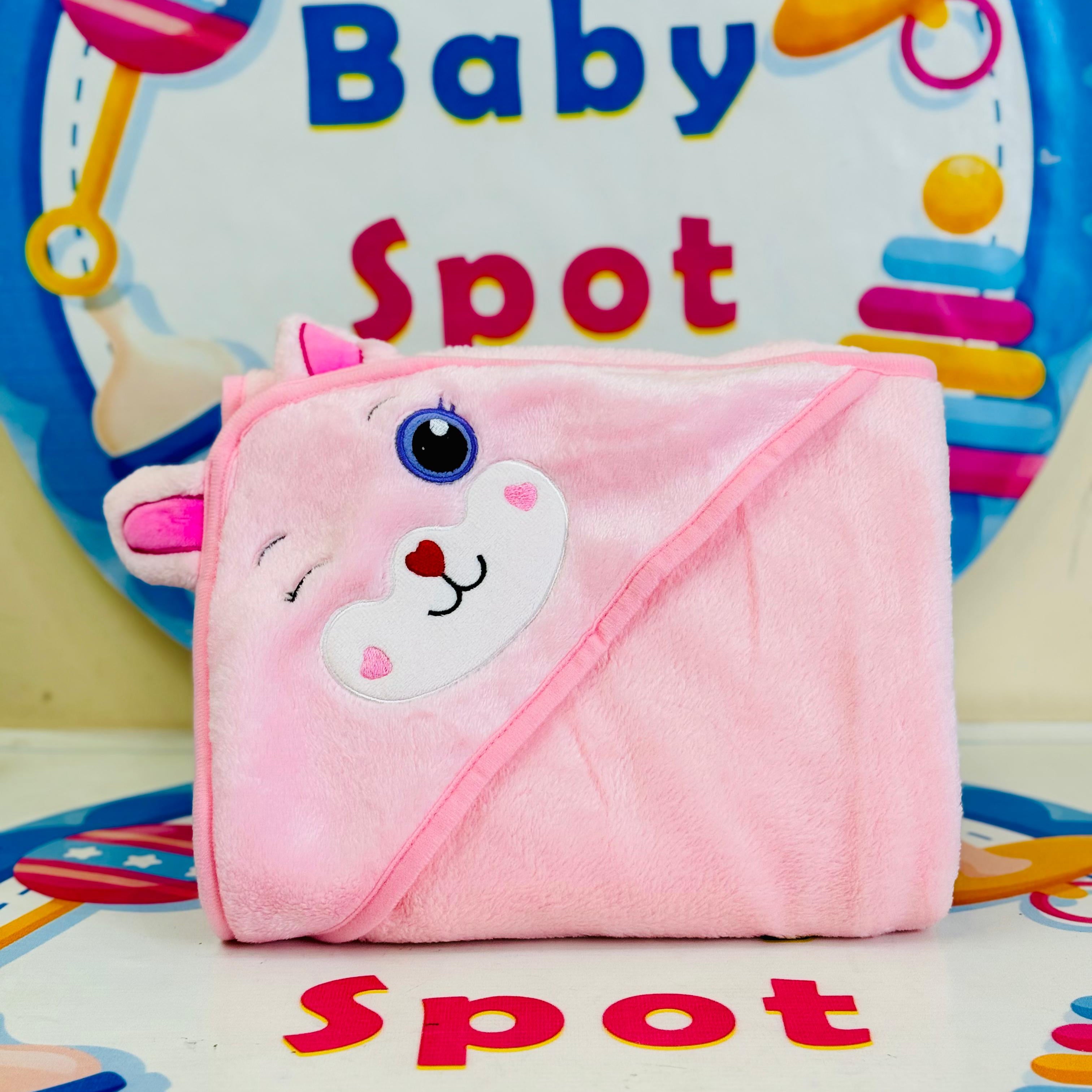 Baby Hooded Fleece Wrapping Sheets