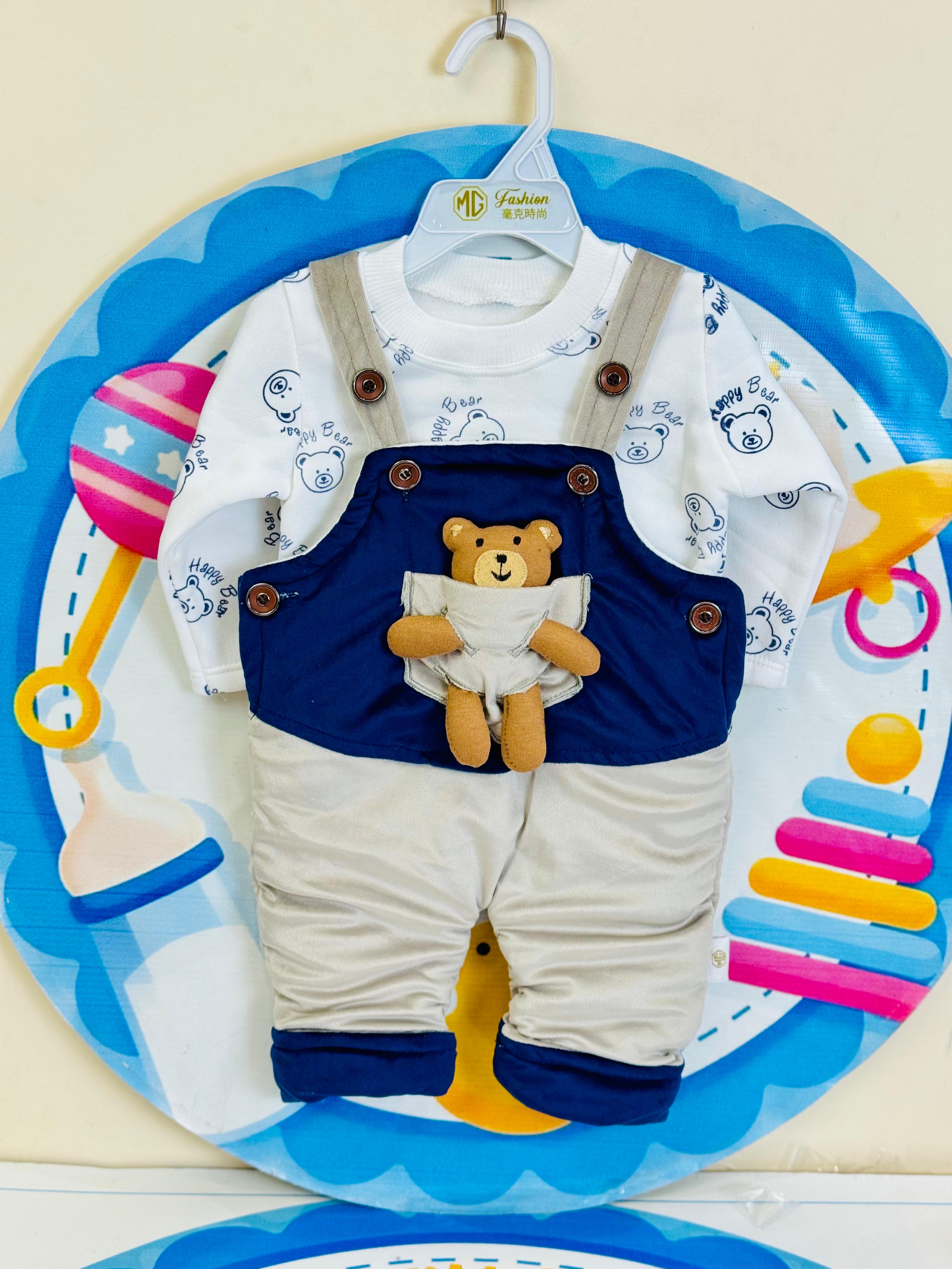 Türkish Velvet style duangaree romper set