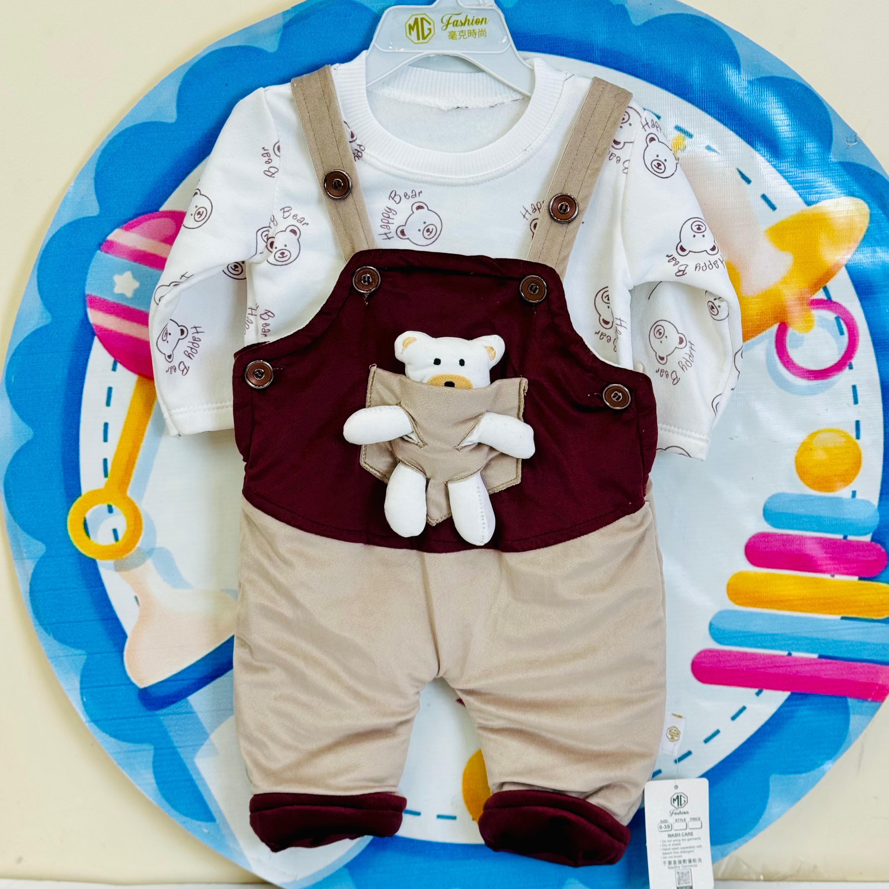 Türkish Velvet style duangaree romper set