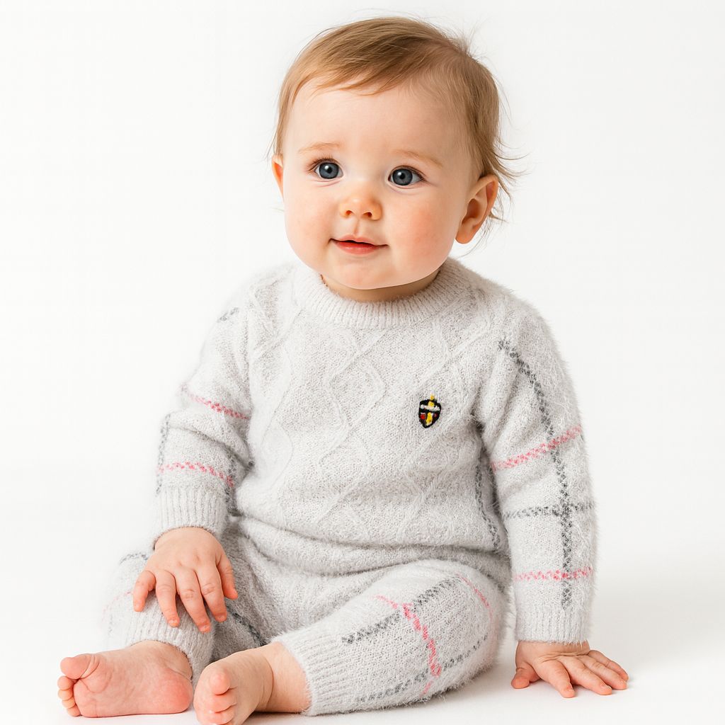 Baby Rabbit wool Pajama Suits ❄️