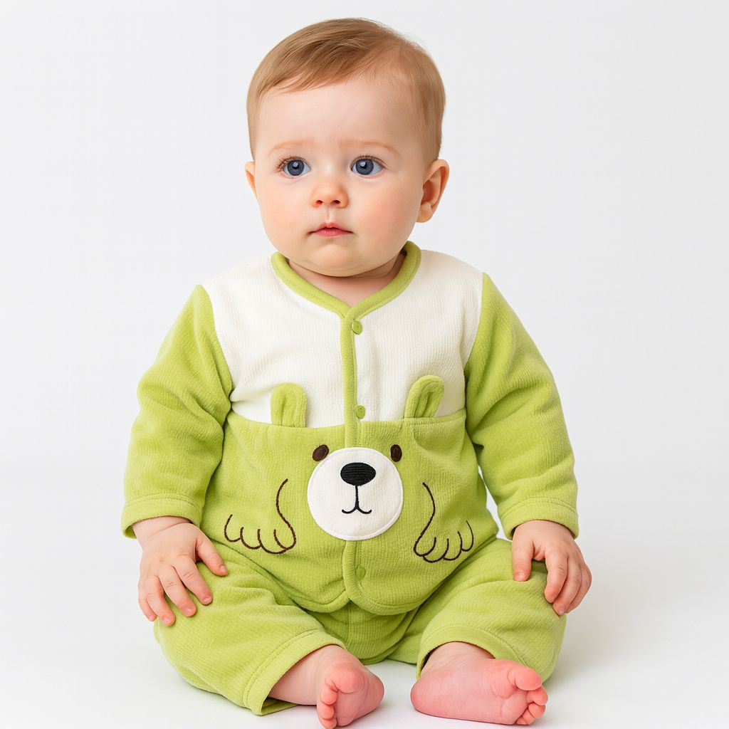 Winter quilted 2 pc baby suits