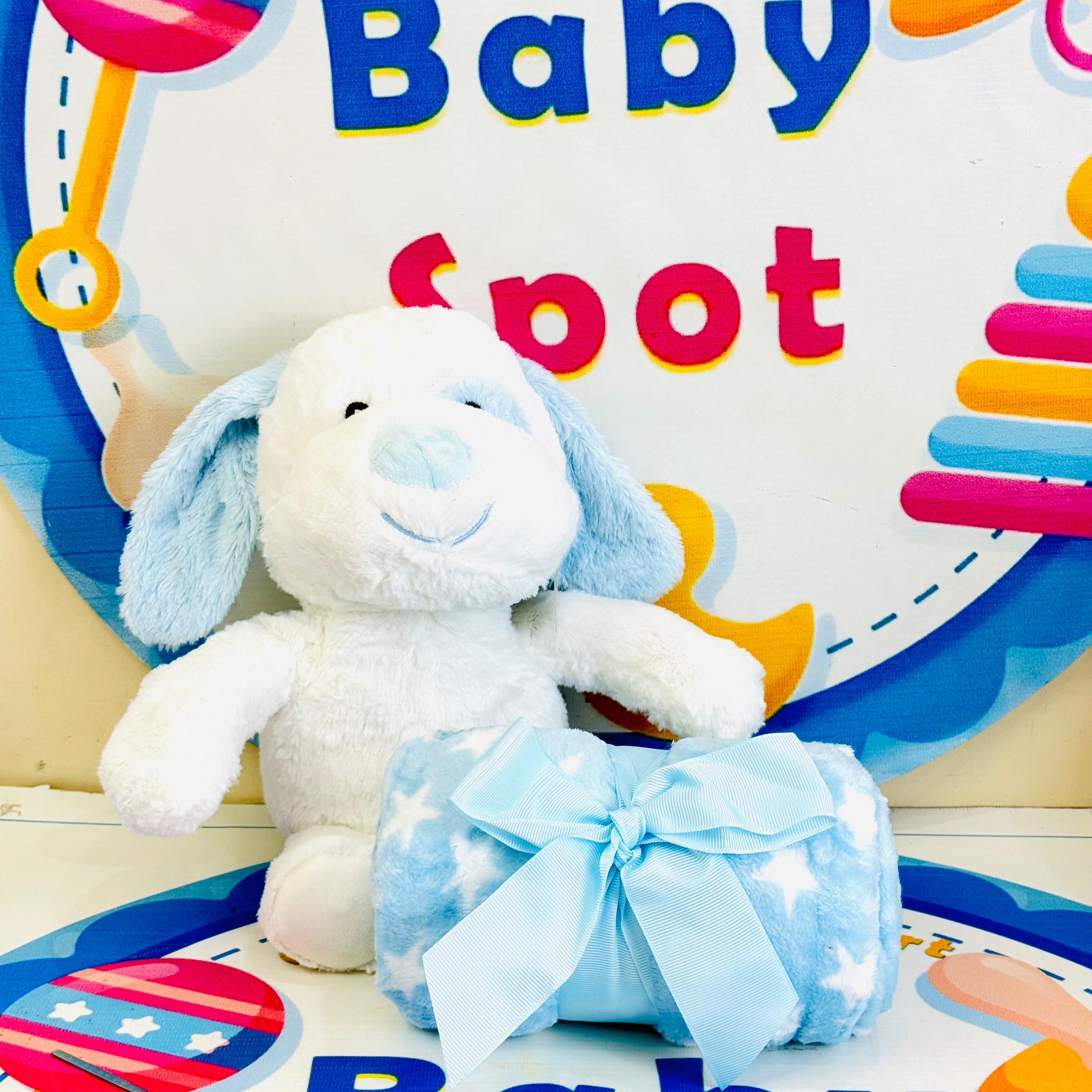 Sunnozy baby blanket with Toy B2