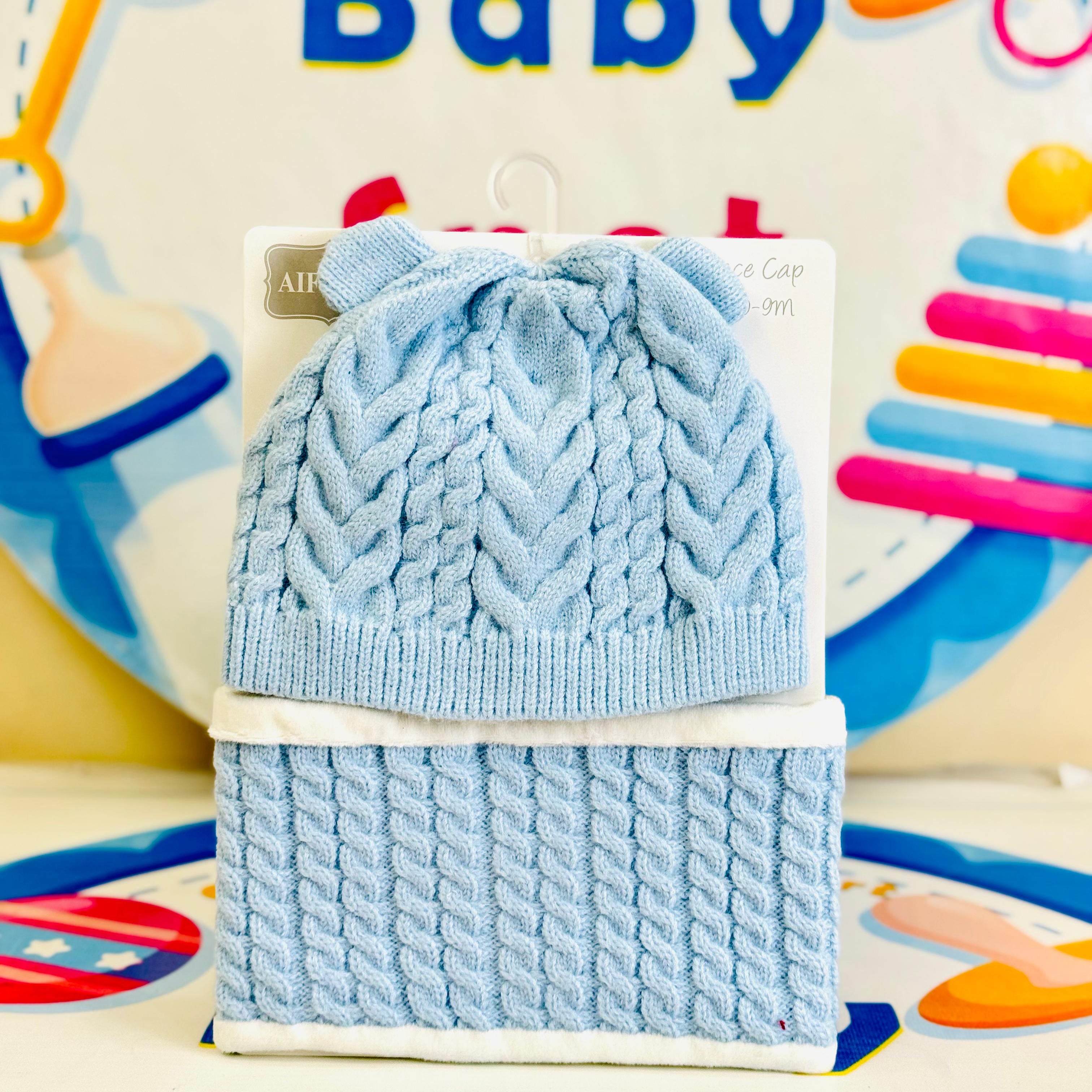 Baby Cap + Neck Cover Combo