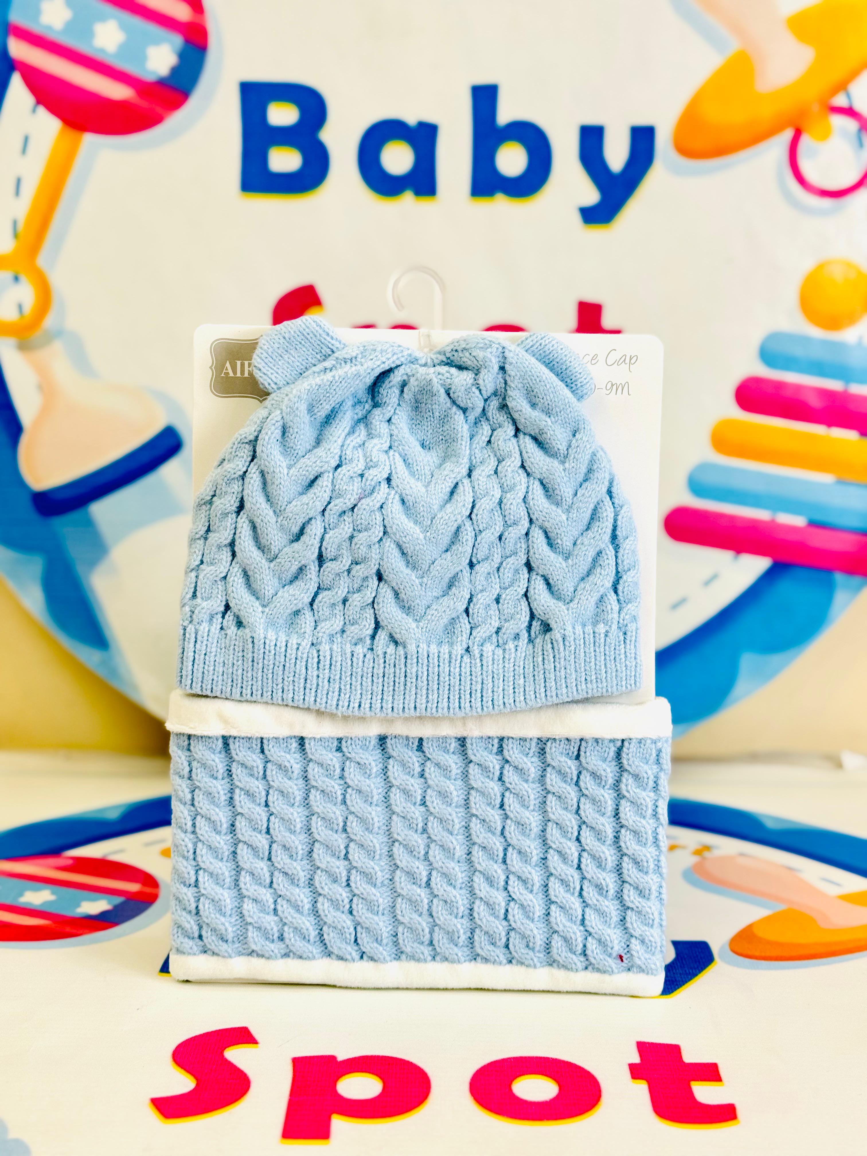 Baby Cap + Neck Cover Combo