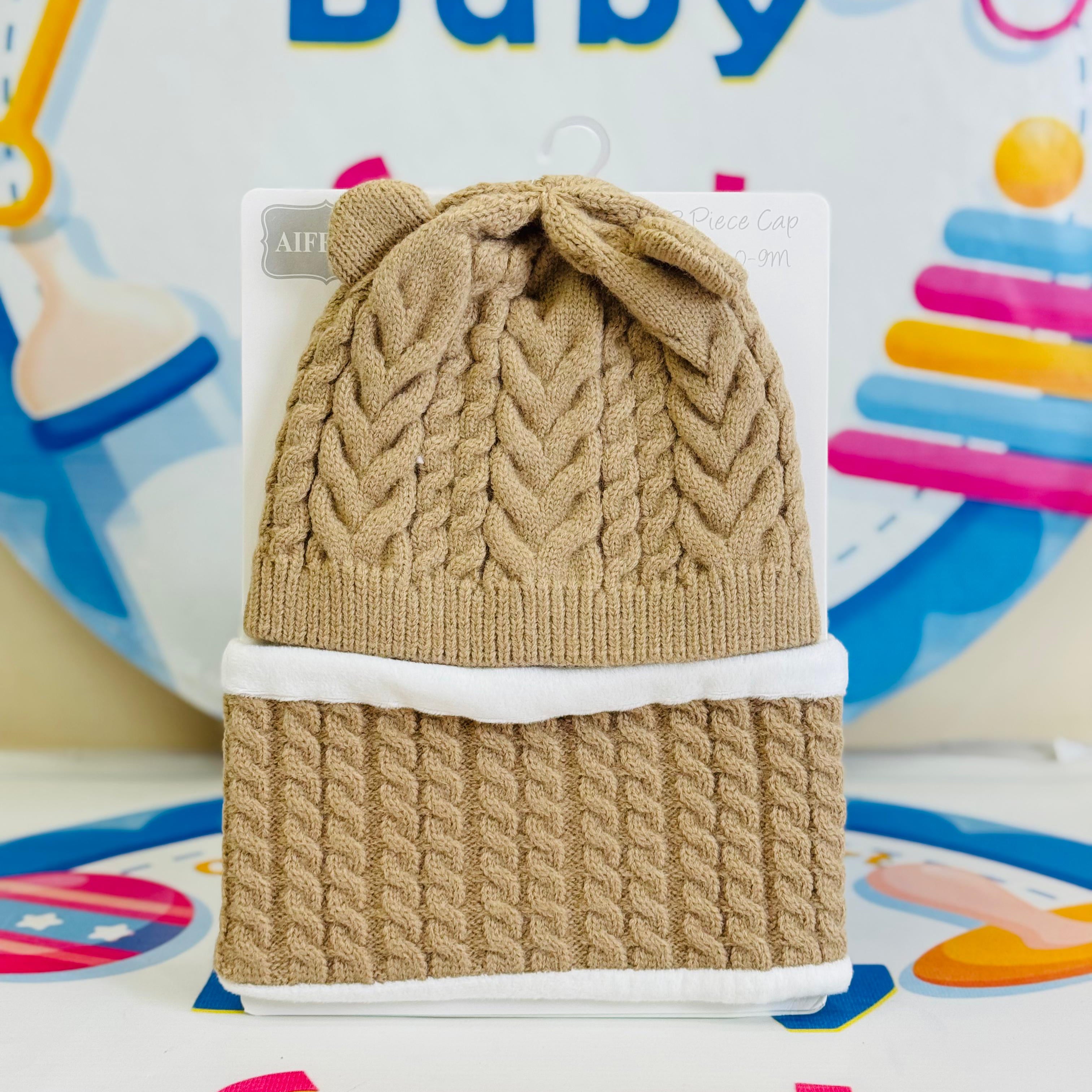 Baby Cap + Neck Cover Combo