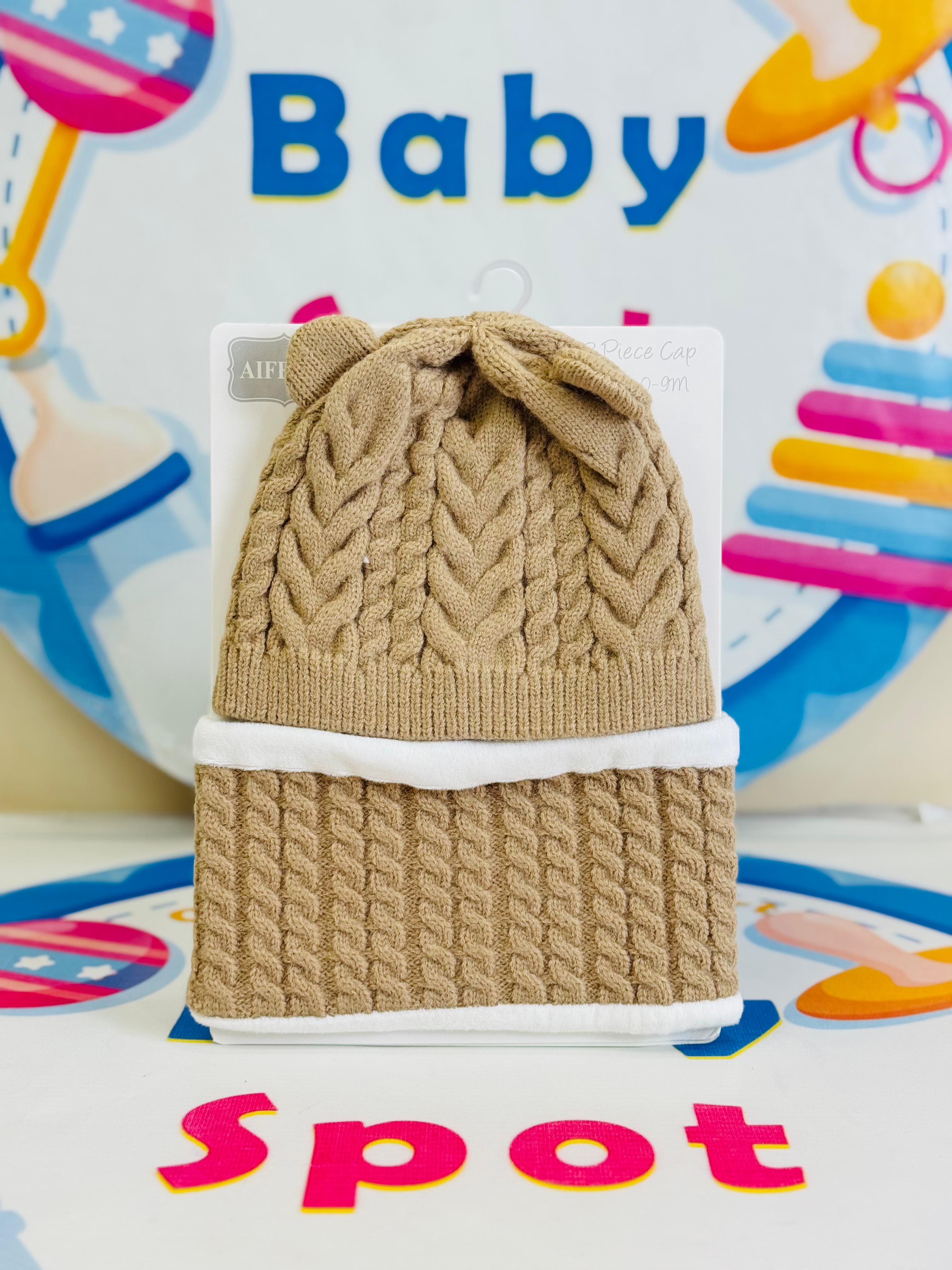 Baby Cap + Neck Cover Combo