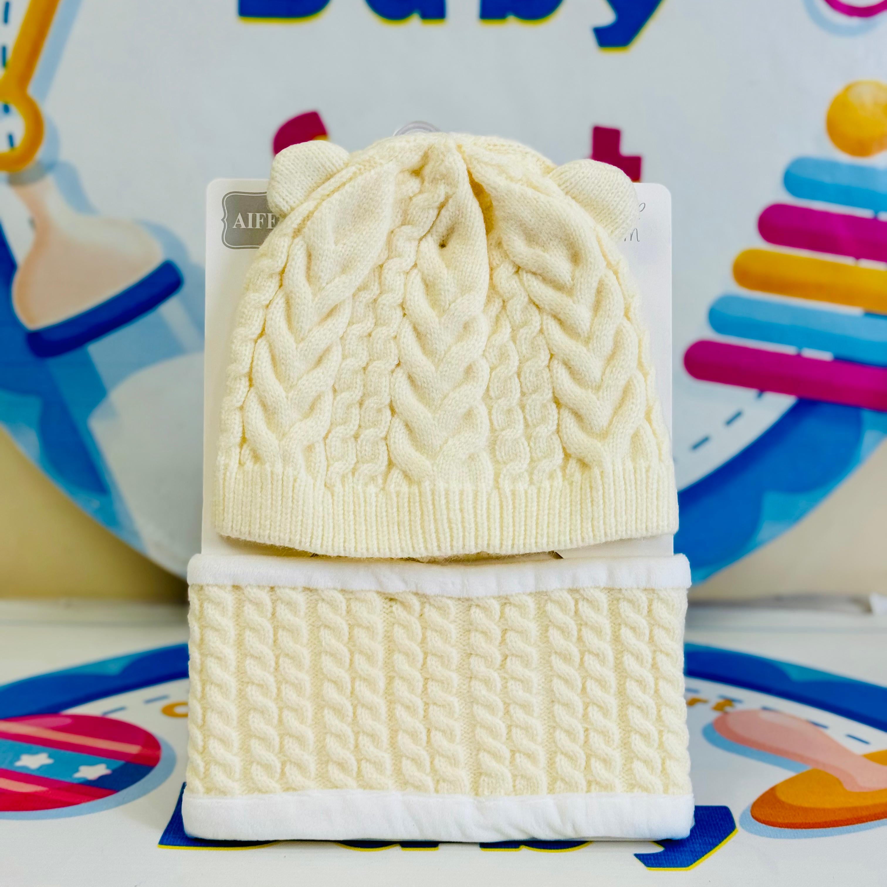 Baby Cap + Neck Cover Combo