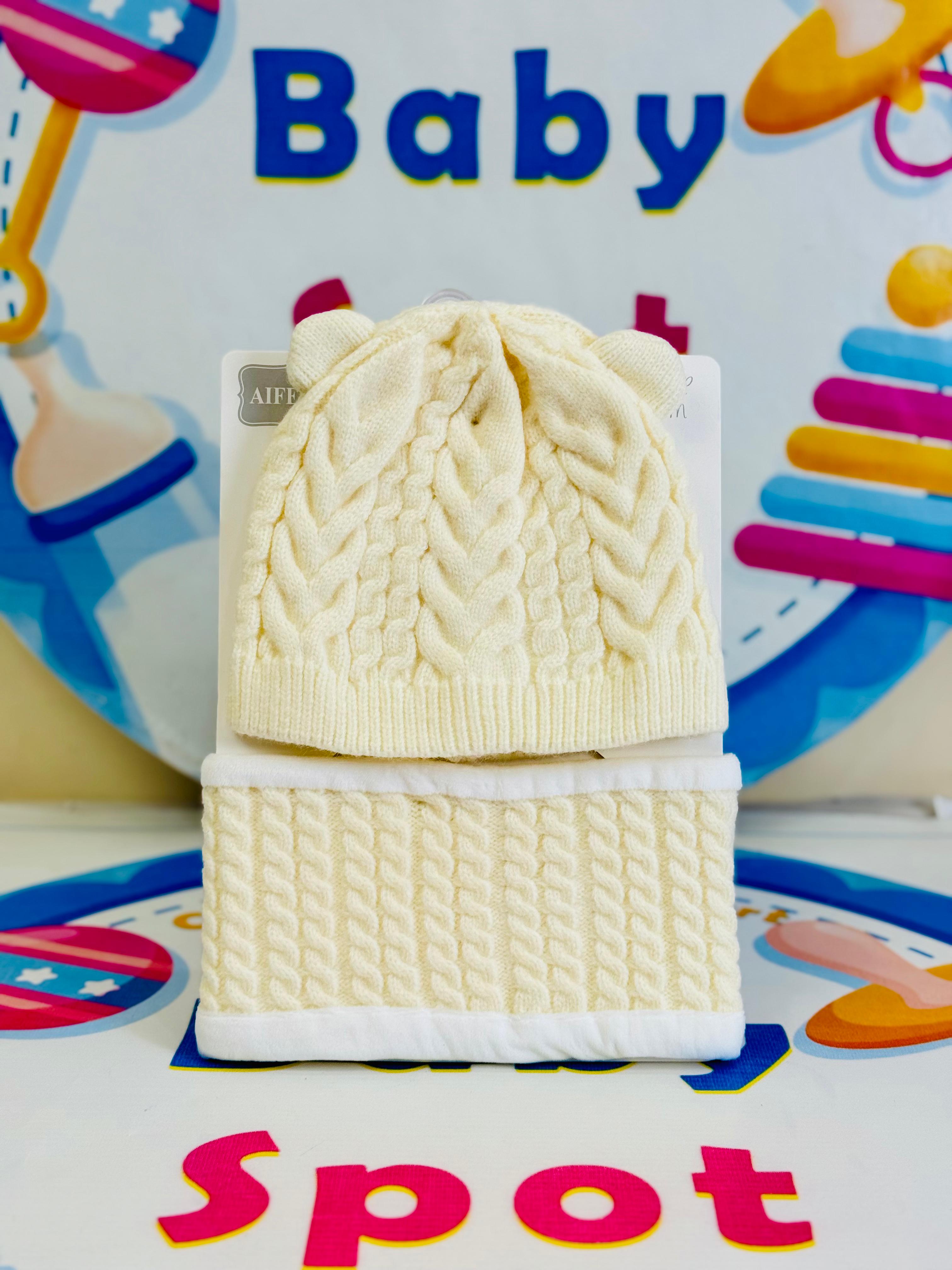 Baby Cap + Neck Cover Combo