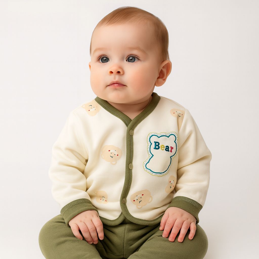 Winter Fleece 2 pc baby suits