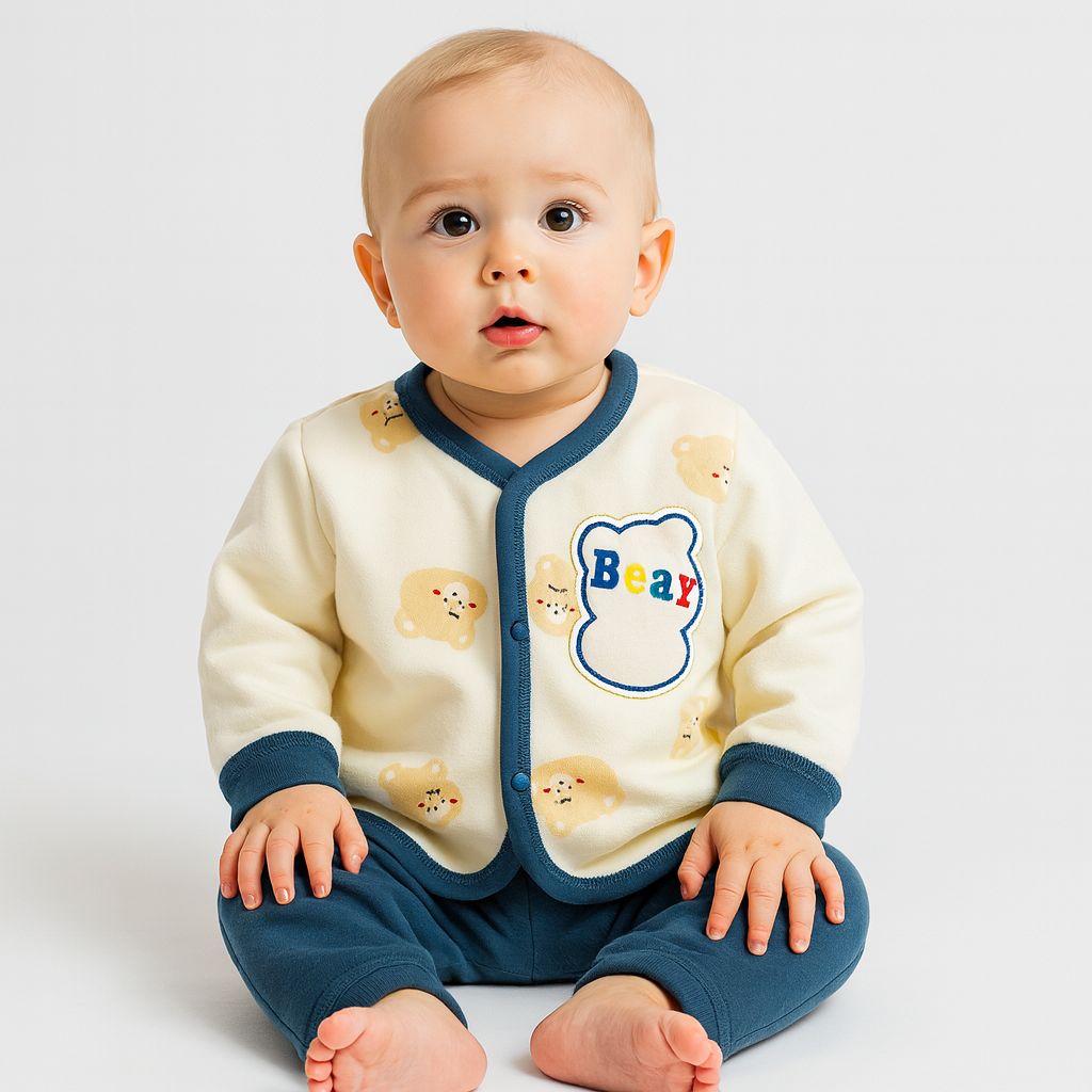 Winter Fleece 2 pc baby suits