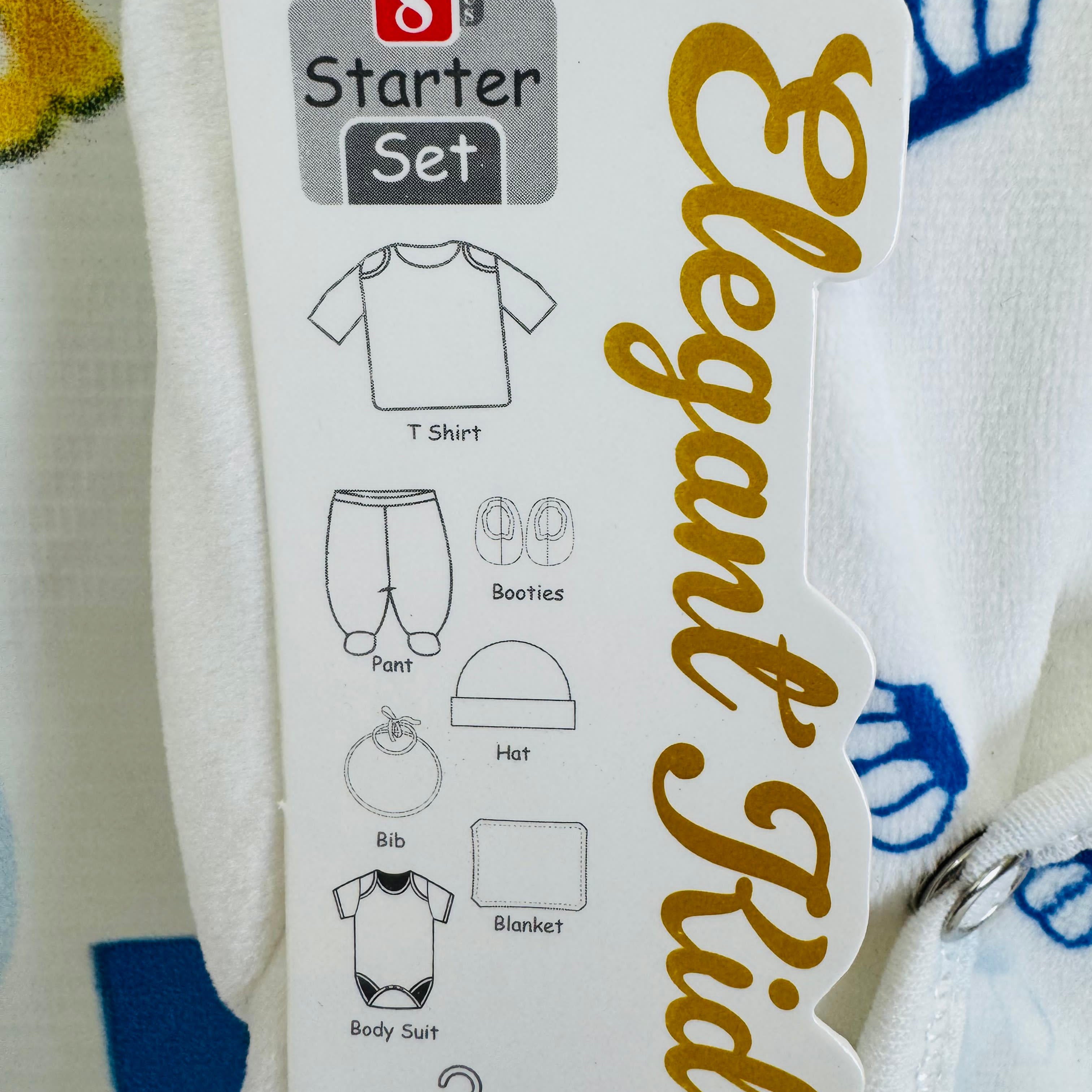 8 Pcs Winter Fleece Baby Starter Set – Warm & Cozy