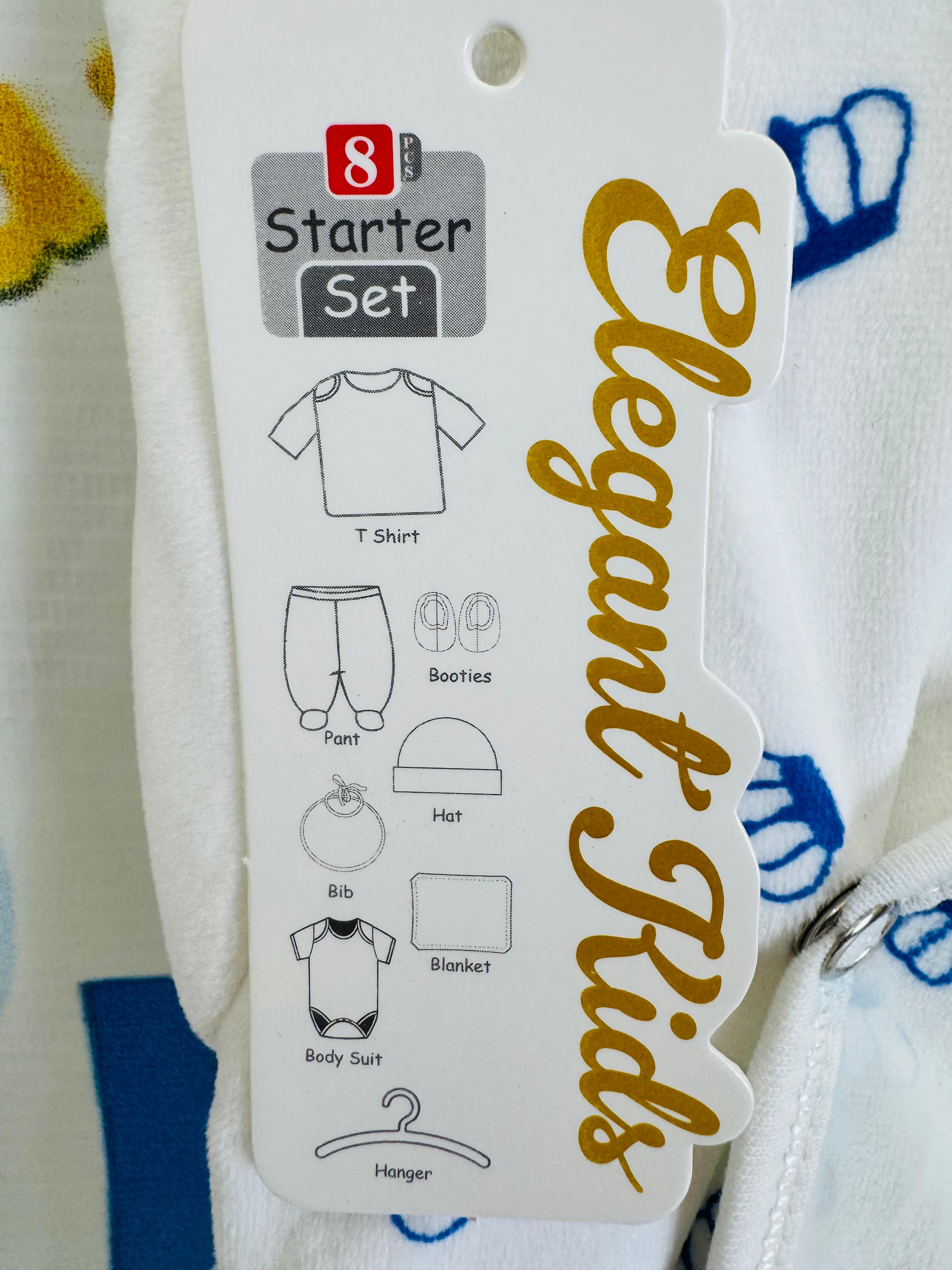 8 Pcs Winter Fleece Baby Starter Set – Warm & Cozy