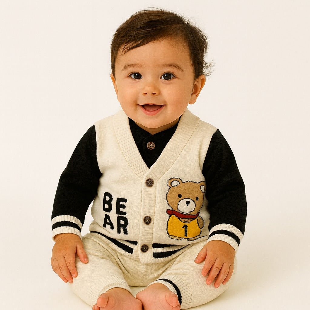 Baby Woolen Pajama Suits – Winter Collection ❄️