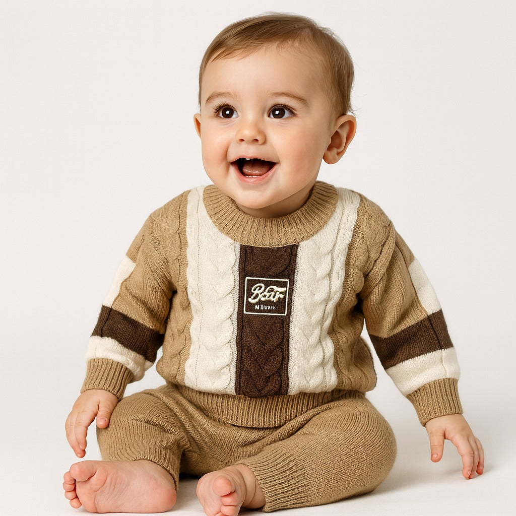 Baby Woolen Pajama Suits – Winter Collection ❄️