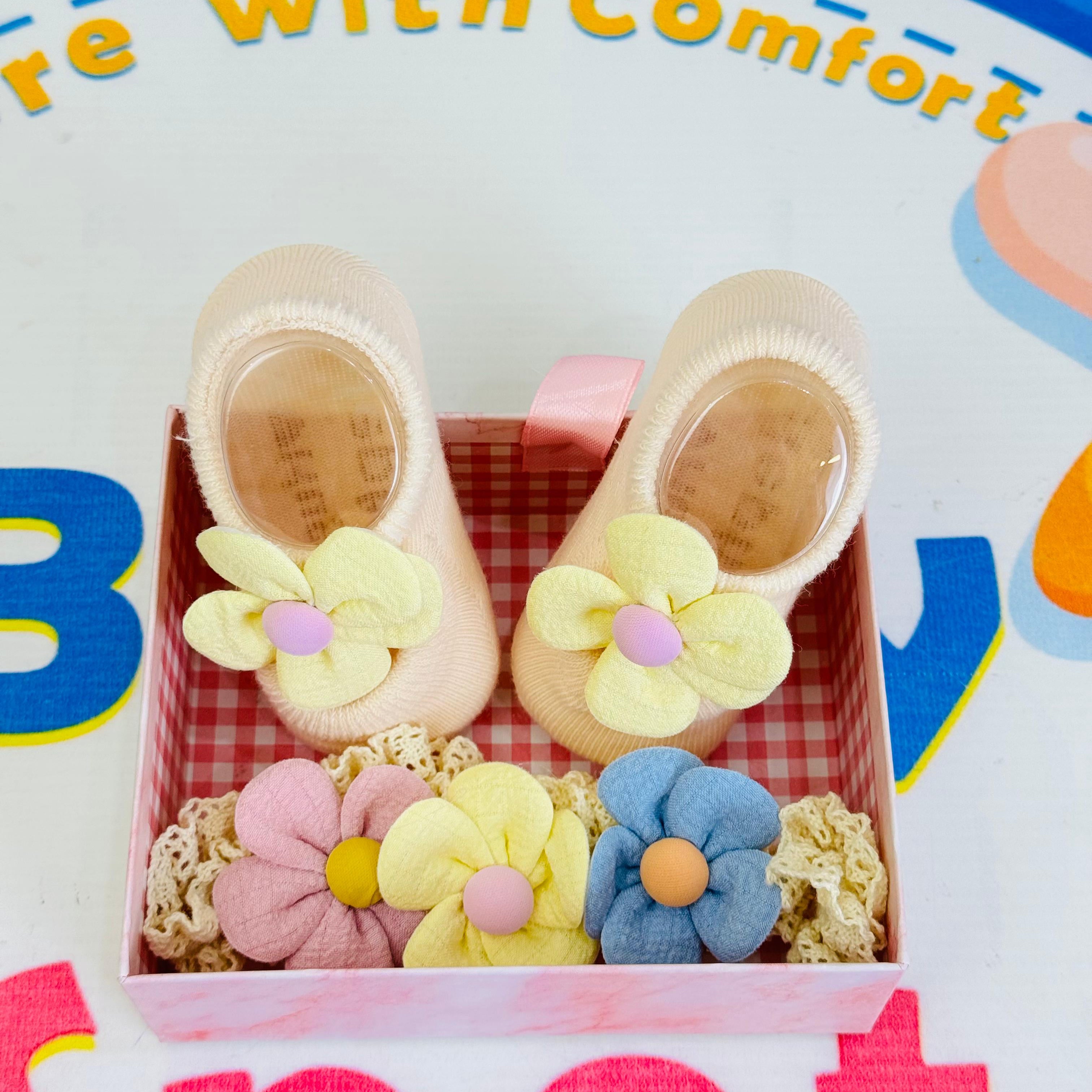 Baby Fancy Botti with Matching Hair Band – Box Packing