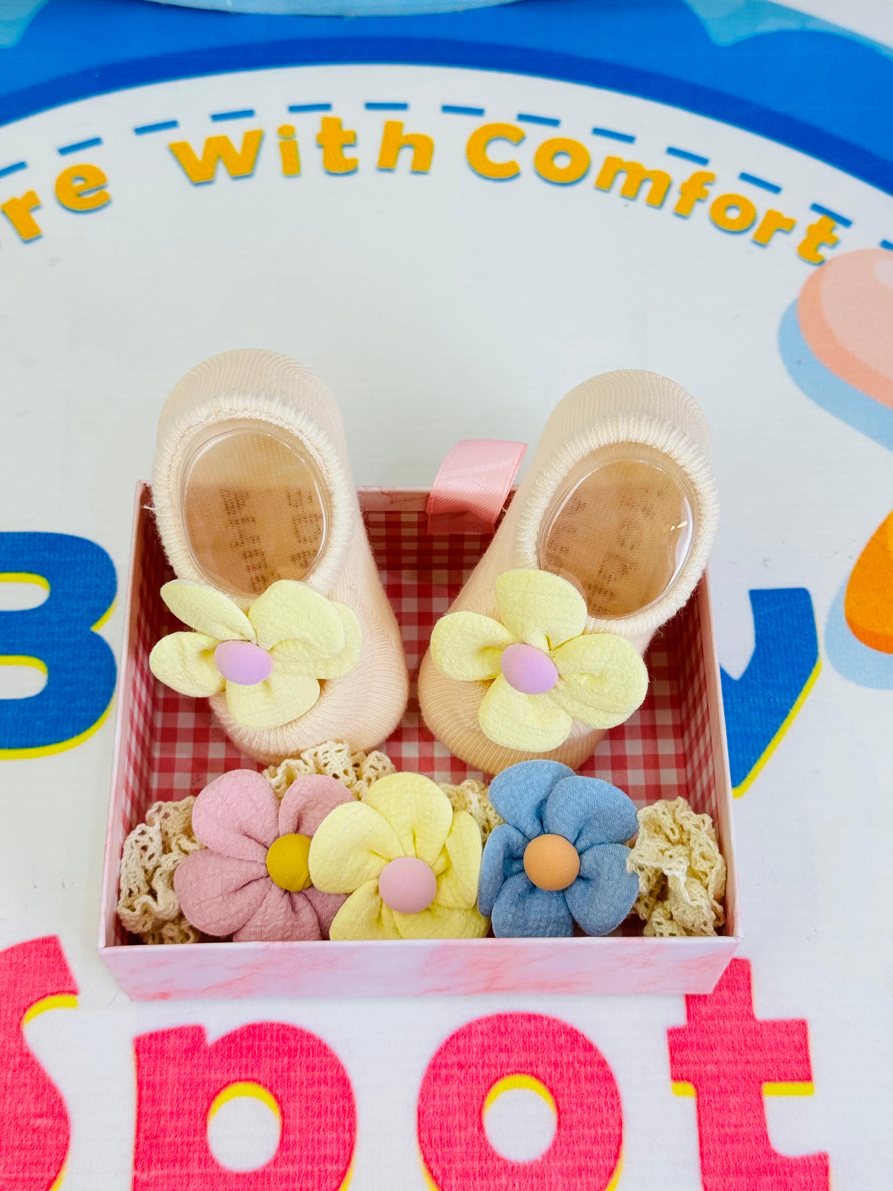 Baby Fancy Botti with Matching Hair Band – Box Packing