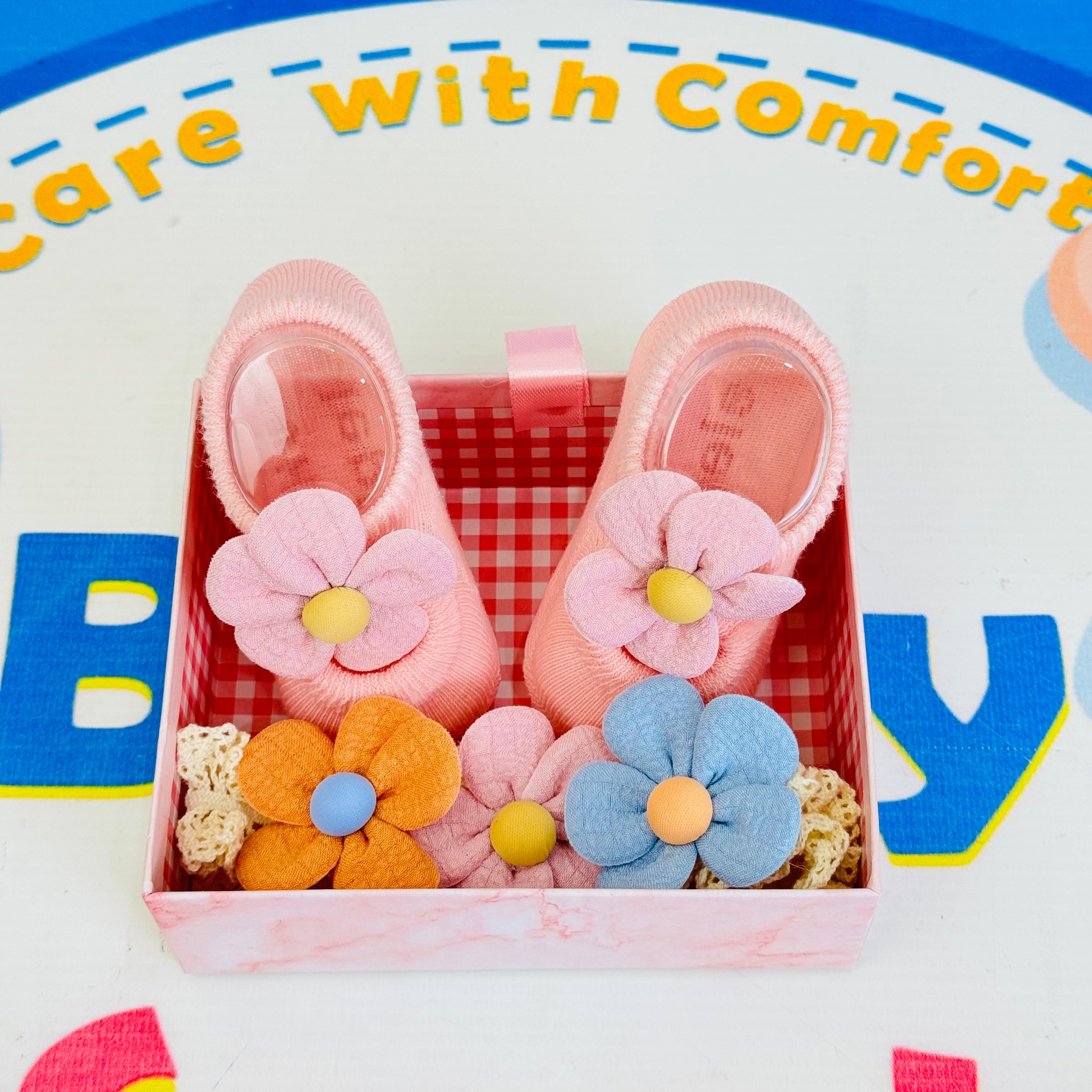 Baby Fancy Botti with Matching Hair Band – Box Packing