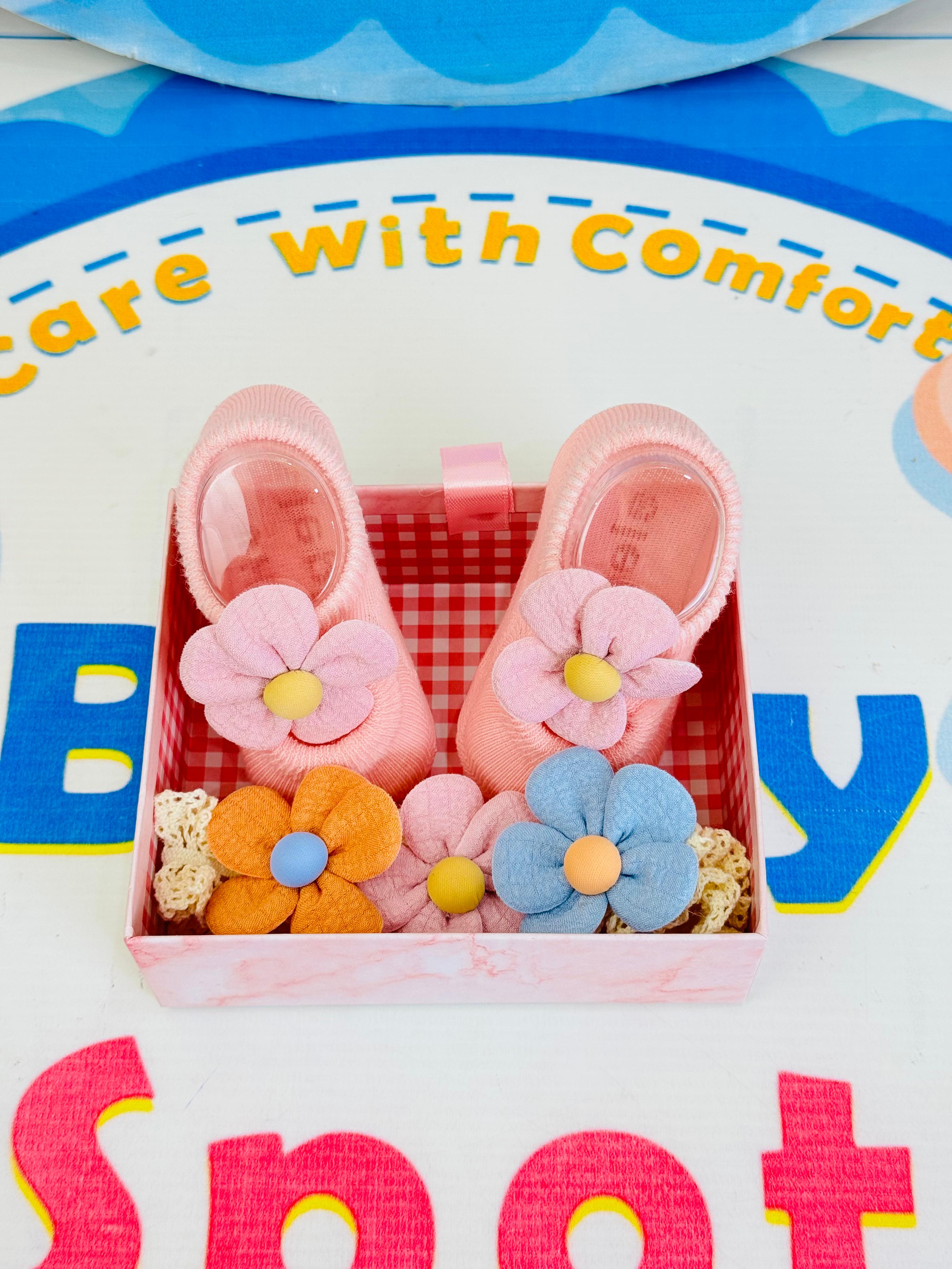 Baby Fancy Botti with Matching Hair Band – Box Packing