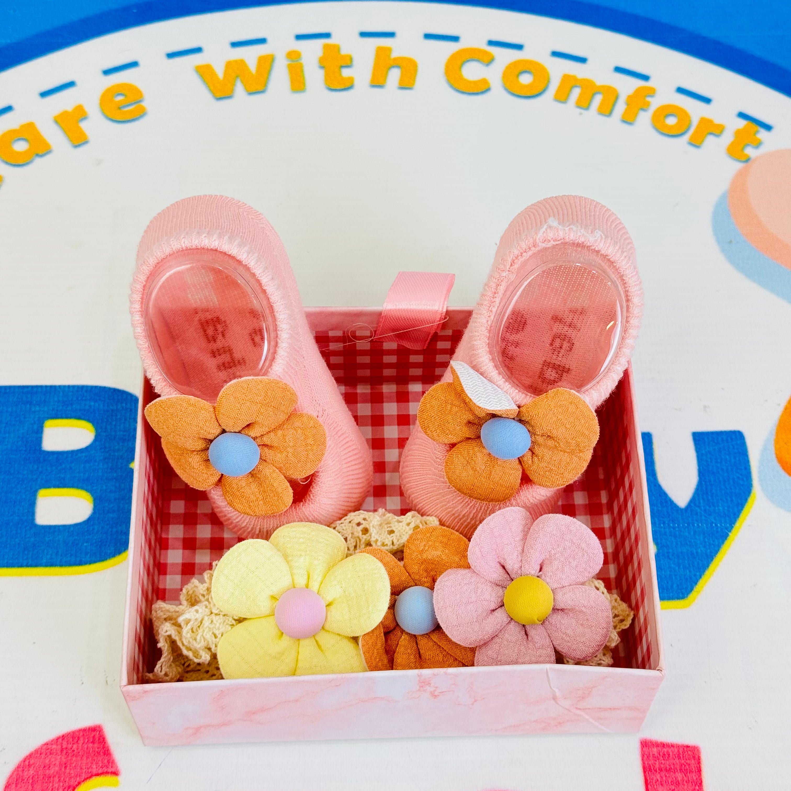 Baby Fancy Botti with Matching Hair Band – Box Packing