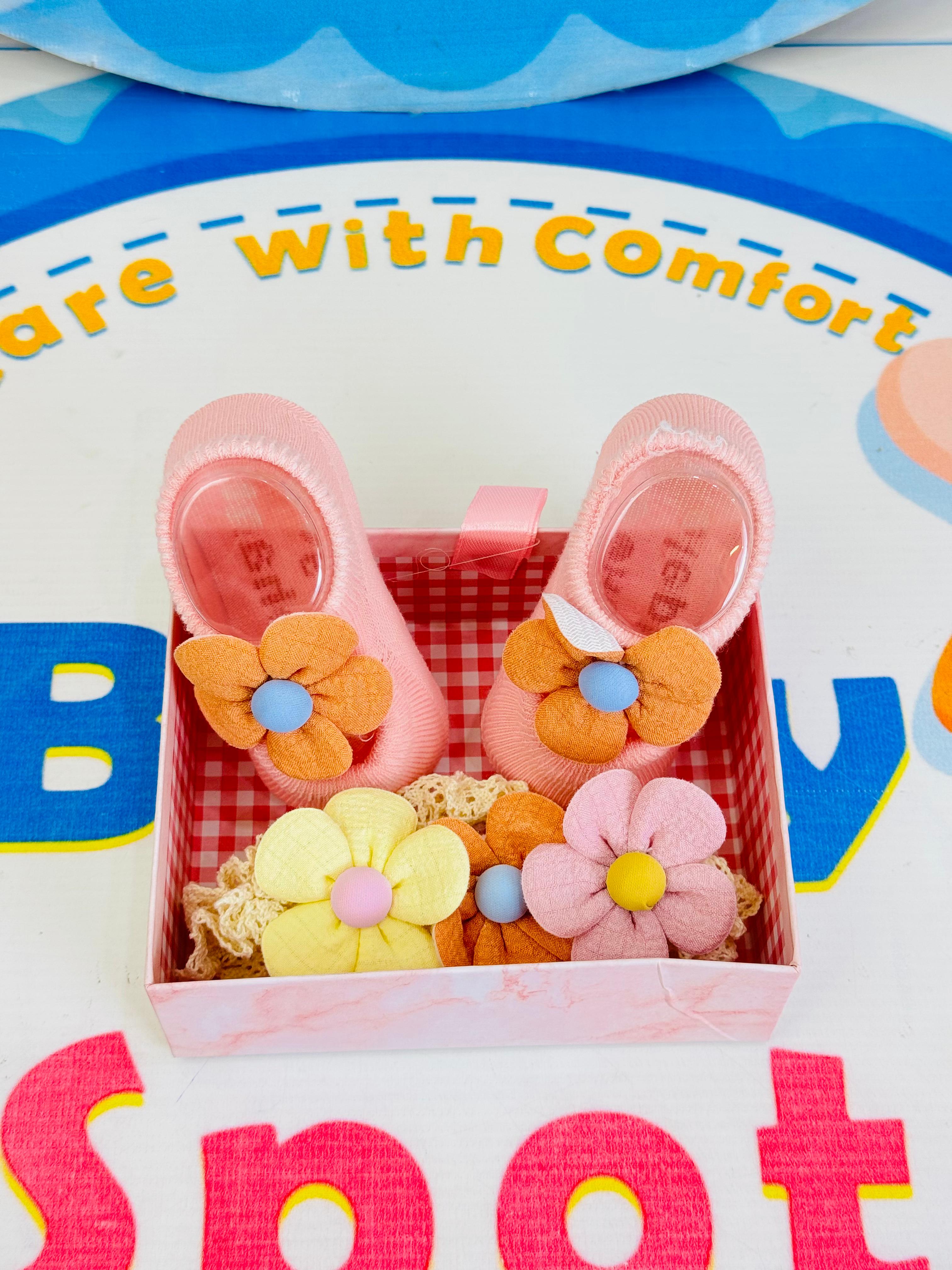 Baby Fancy Botti with Matching Hair Band – Box Packing
