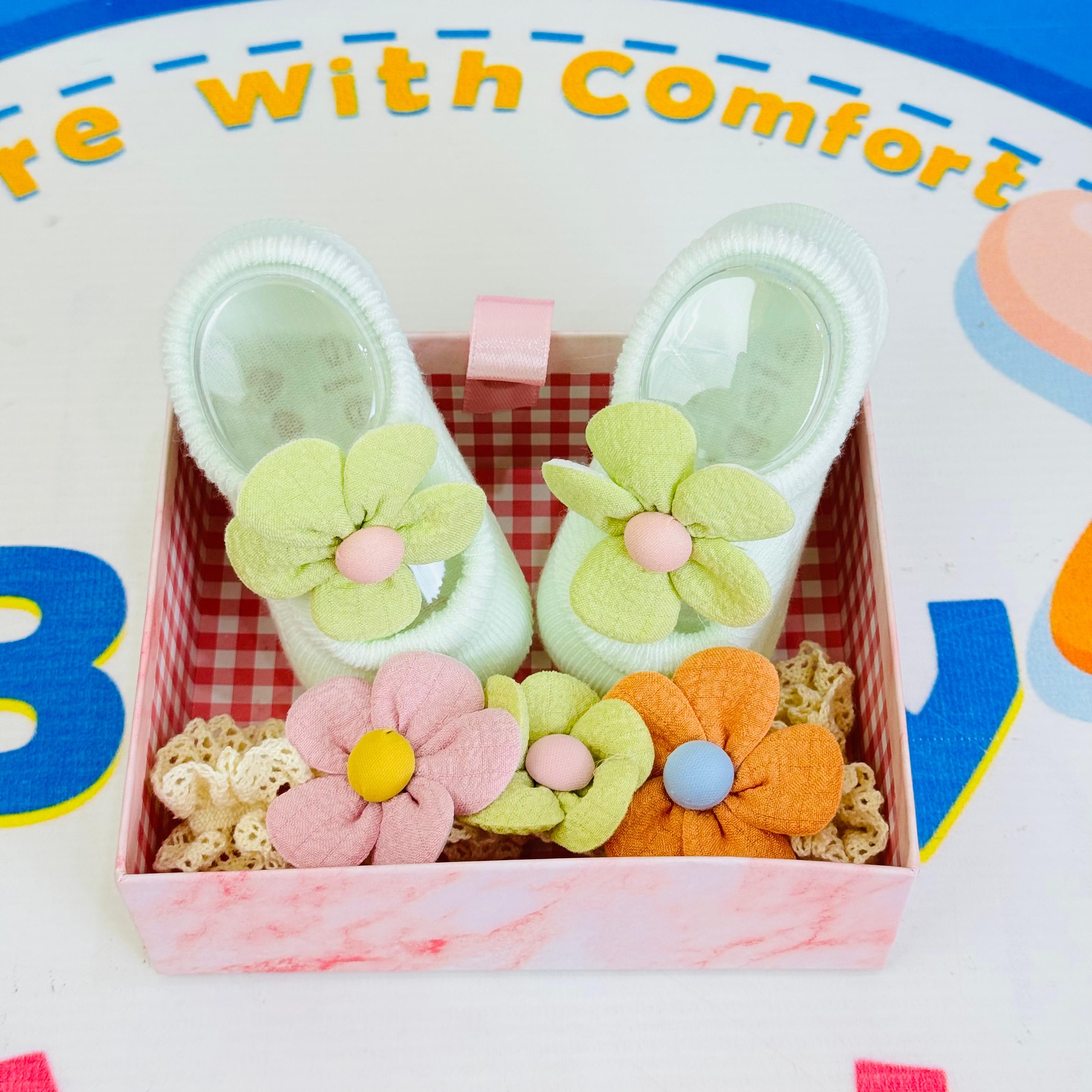 Baby Fancy Botti with Matching Hair Band – Box Packing