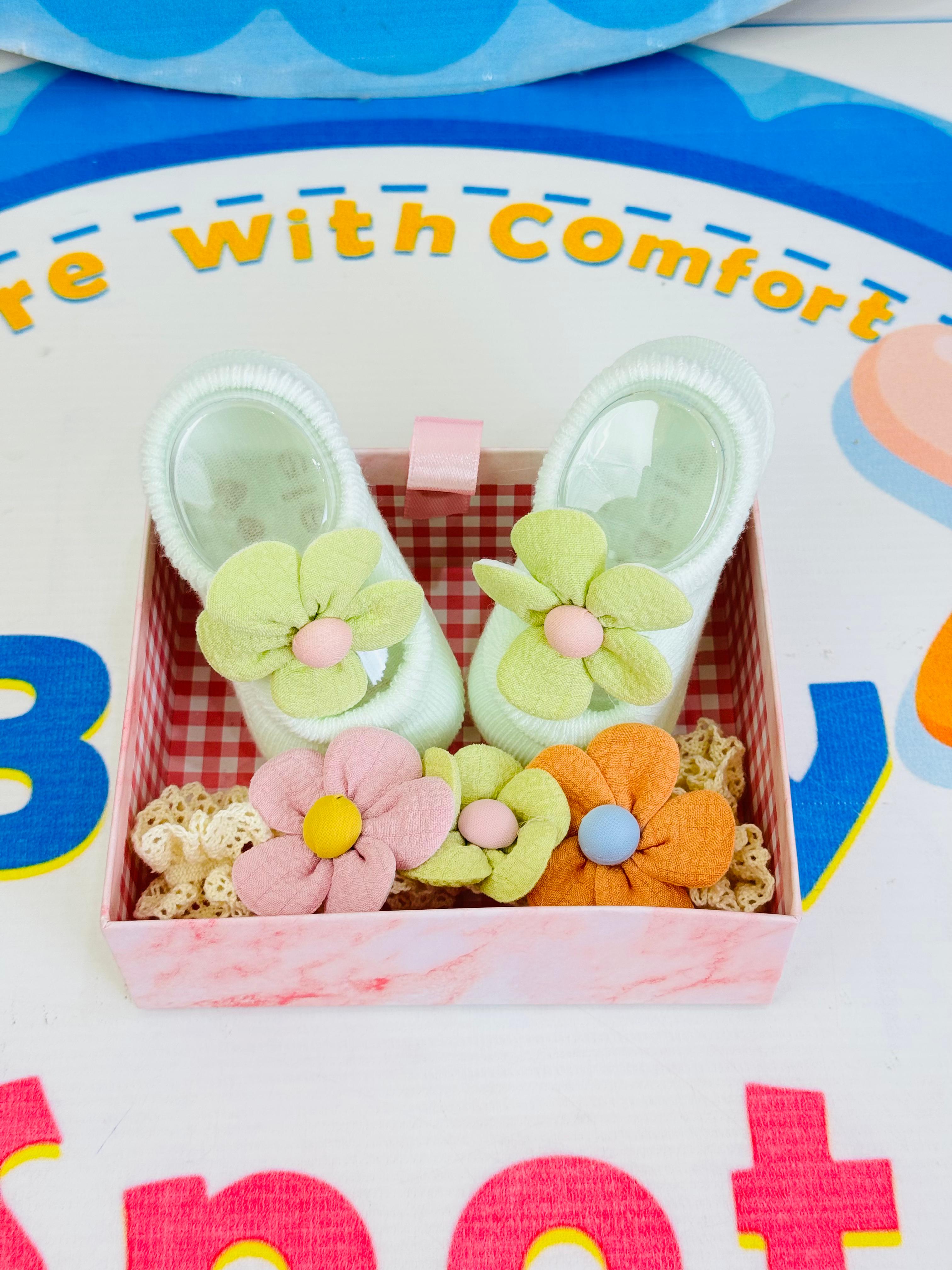 Baby Fancy Botti with Matching Hair Band – Box Packing