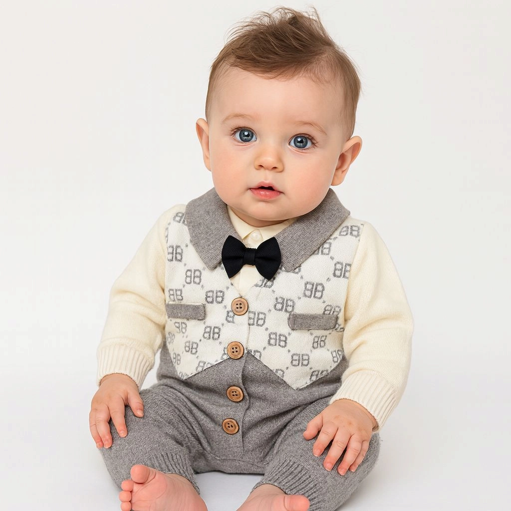 Imported Woolen Baby Rompers