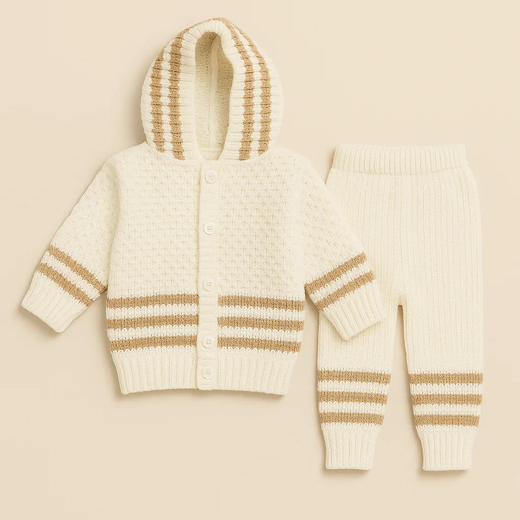 Woolen baby pajama suit(0 size)