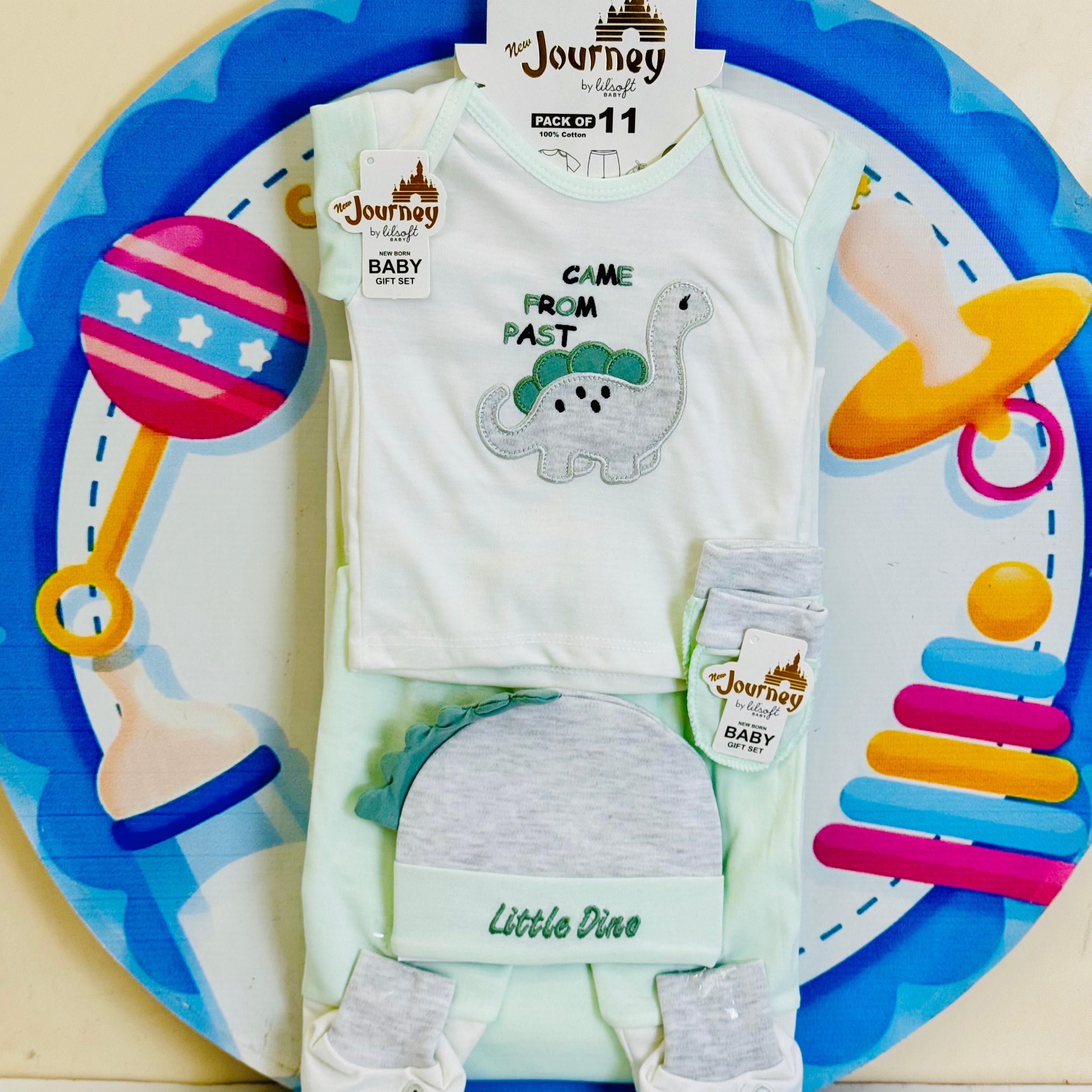 11 pcs baby starter set collection (green)