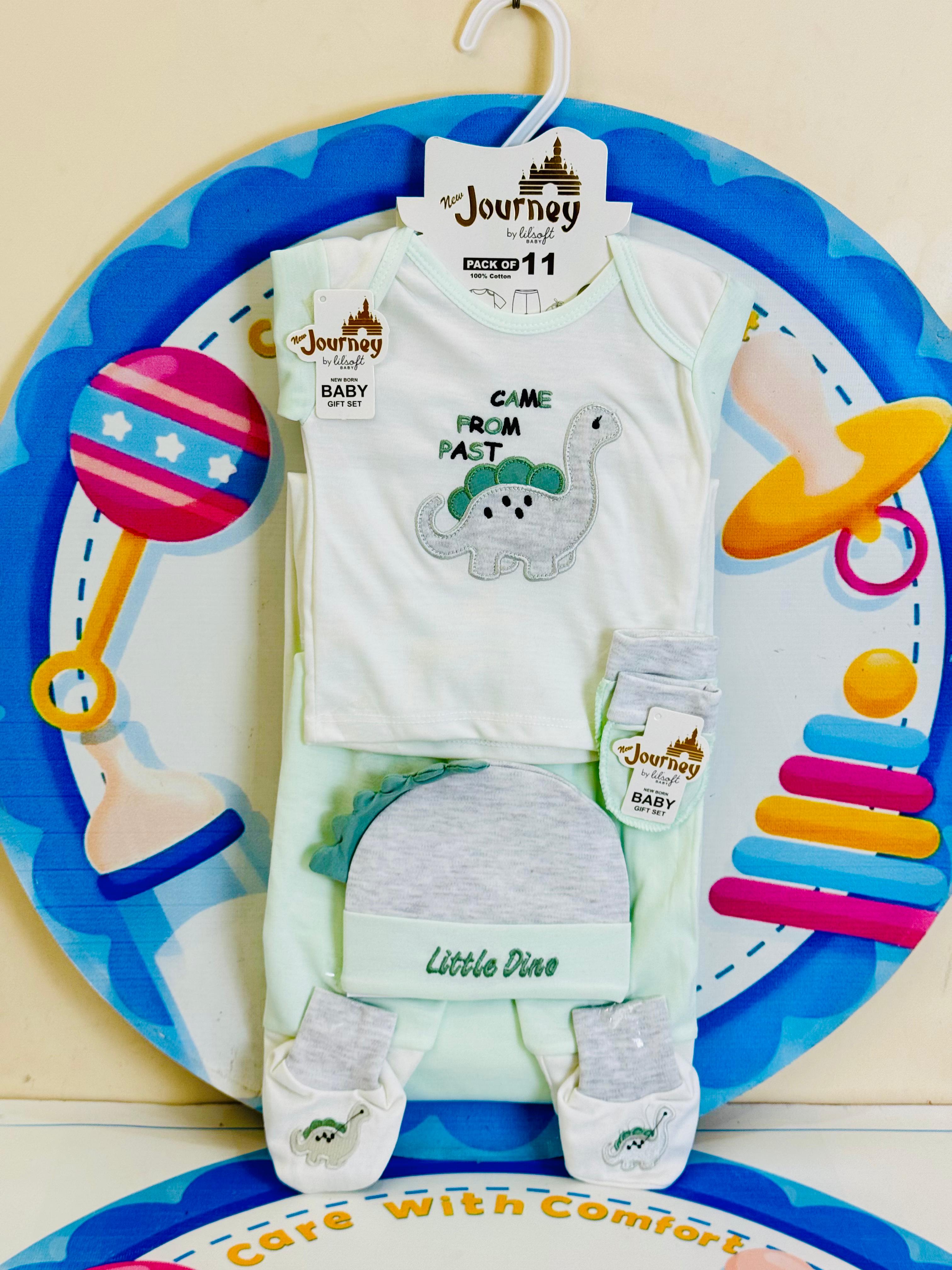 11 pcs baby starter set collection (green)