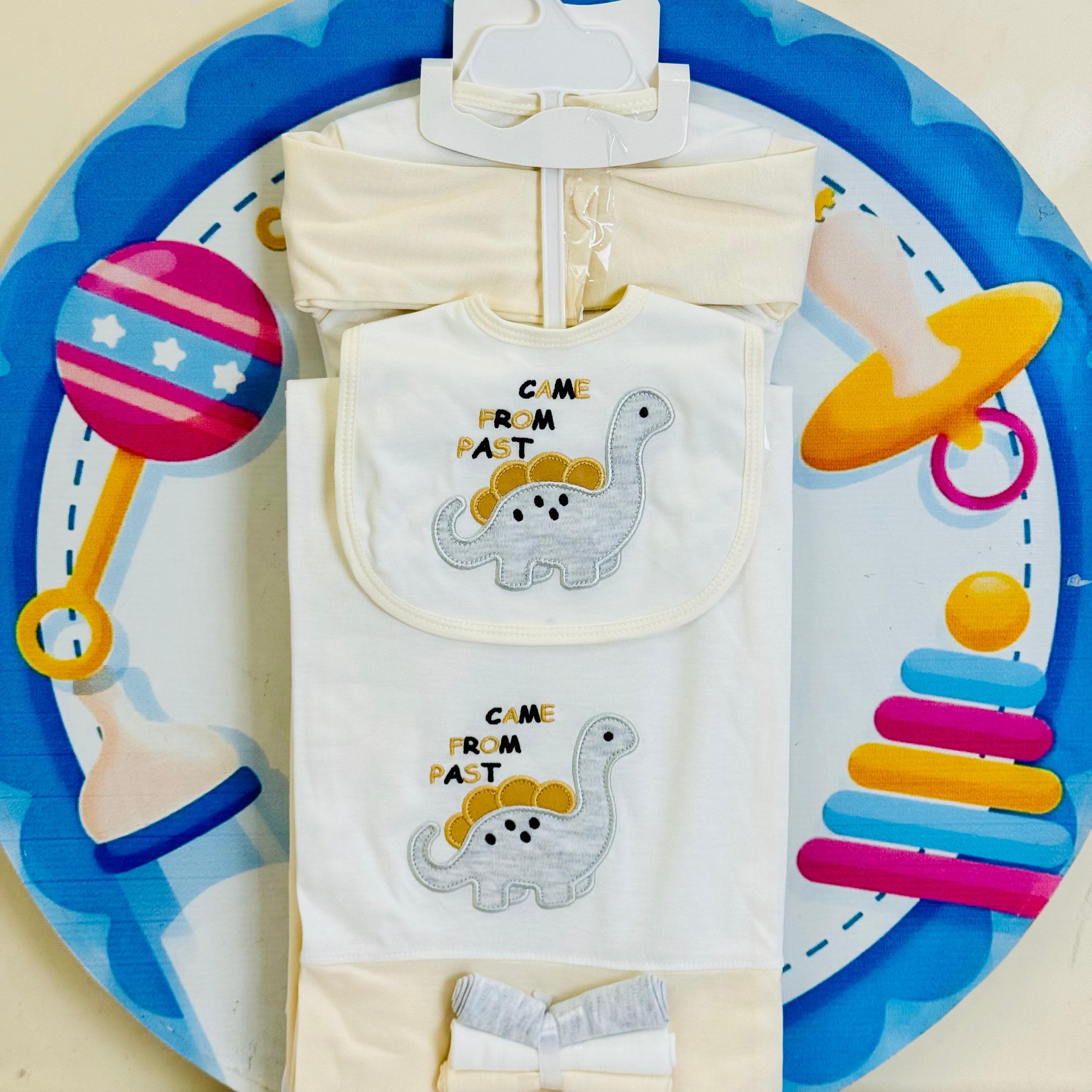 11 pcs baby starter set collection (Cream)