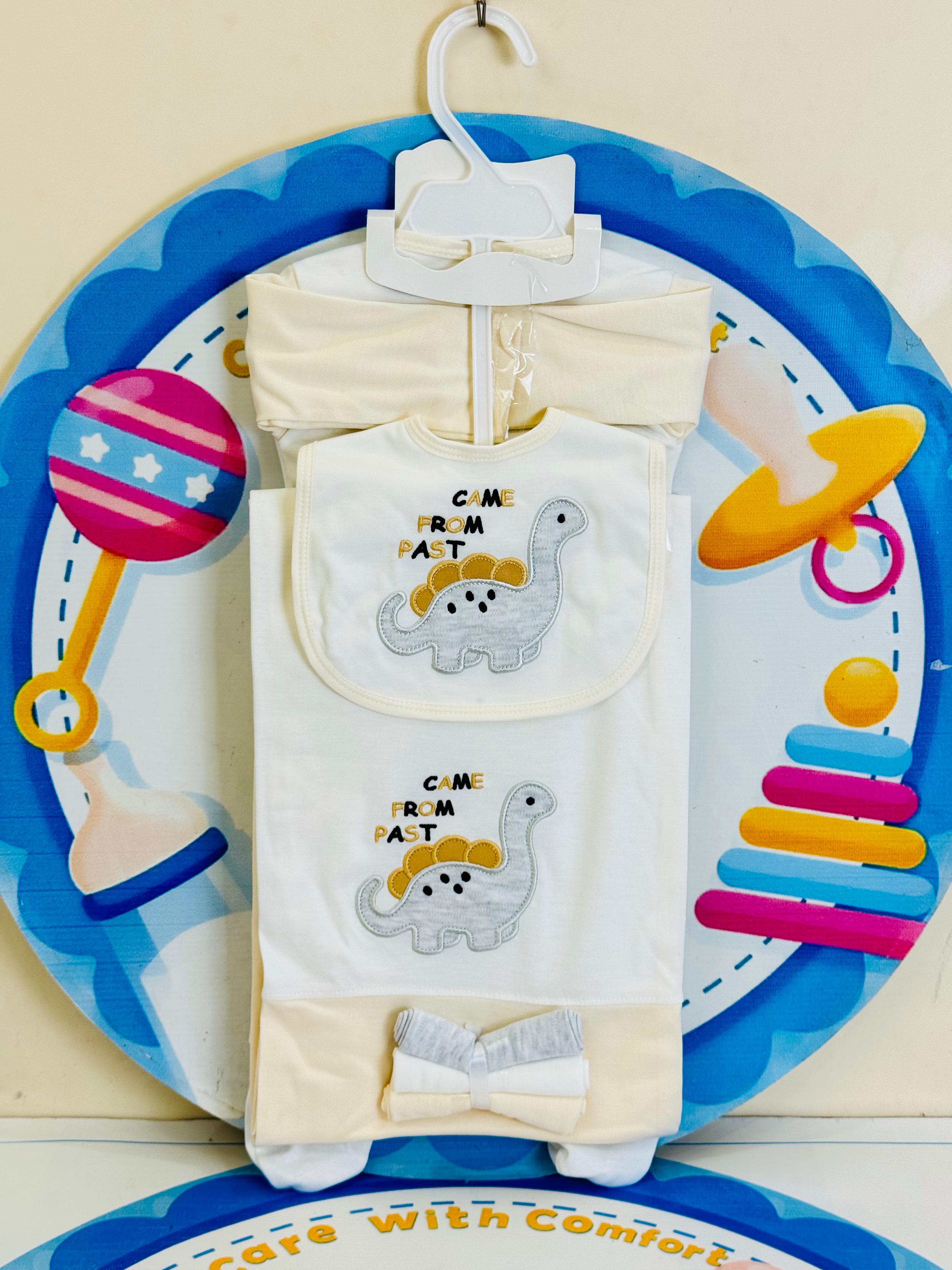 11 pcs baby starter set collection (Cream)