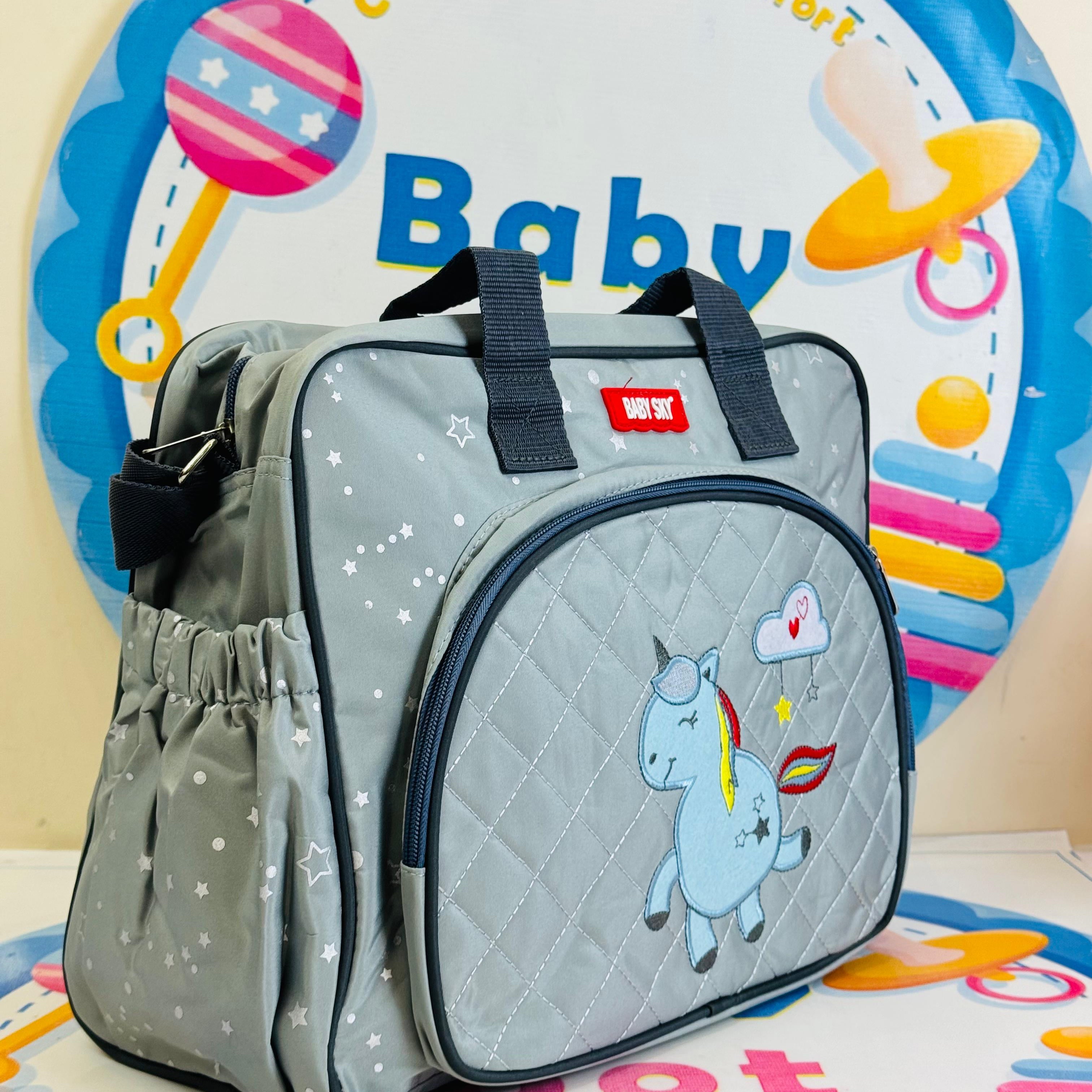 Large Size Baby/Mother Bags Collection Grey