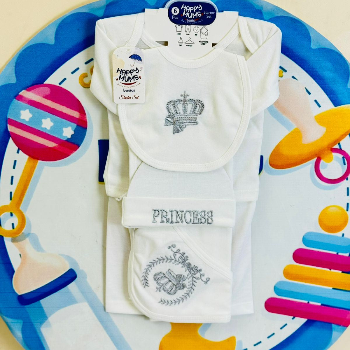 Princess Baby 6-Piece Starter Set