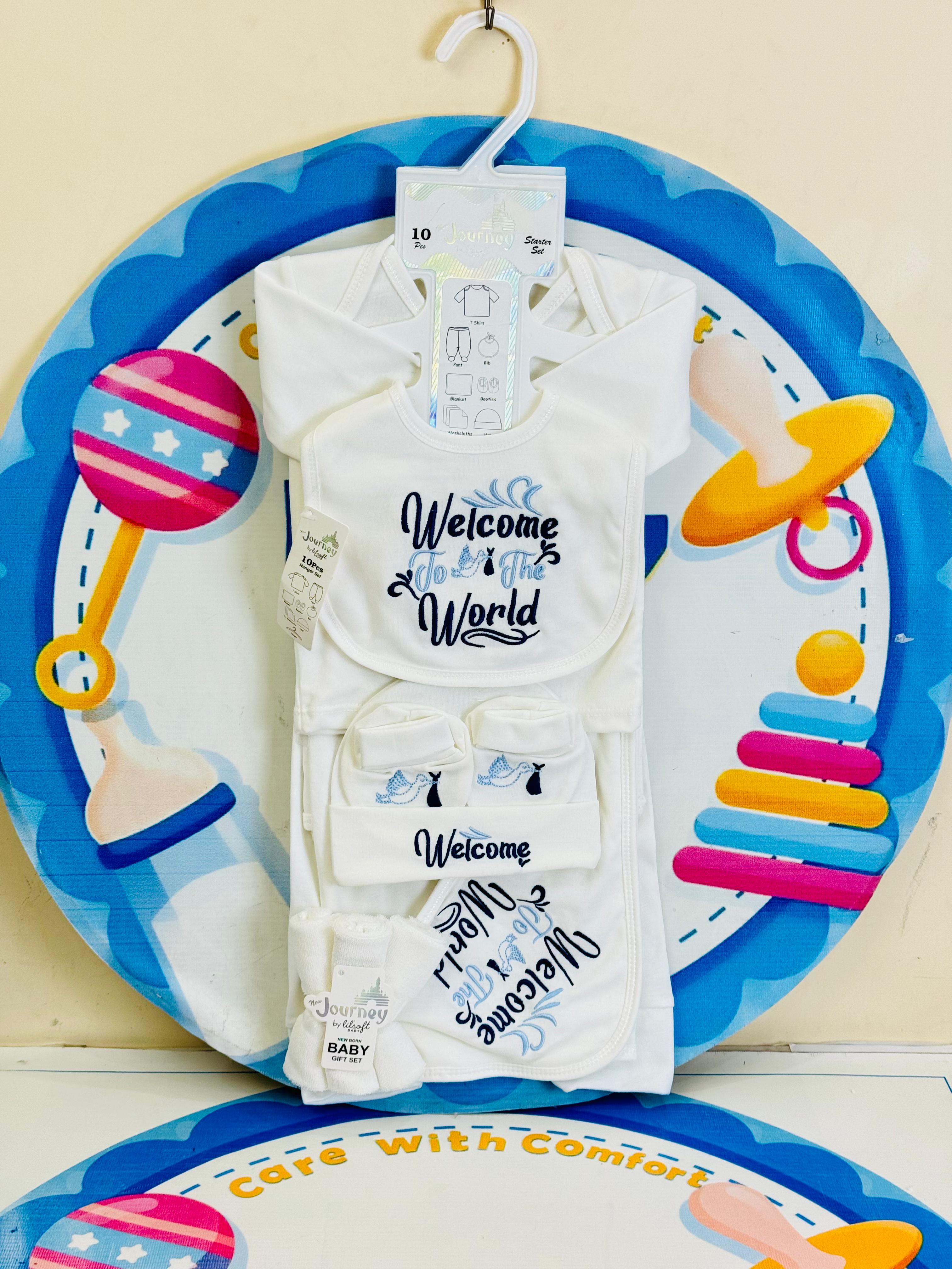 10 pcs baby starter set collection