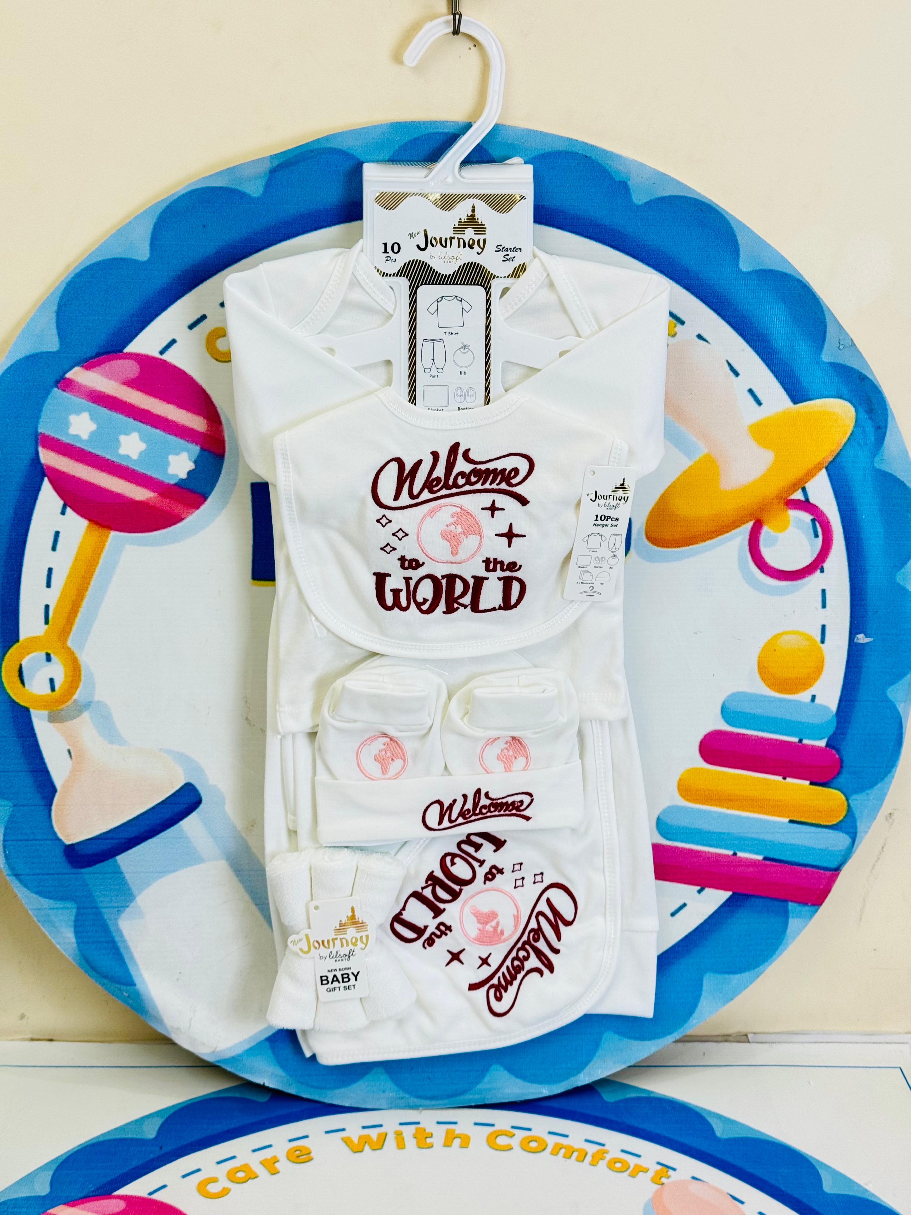 10 pcs baby starter set collection