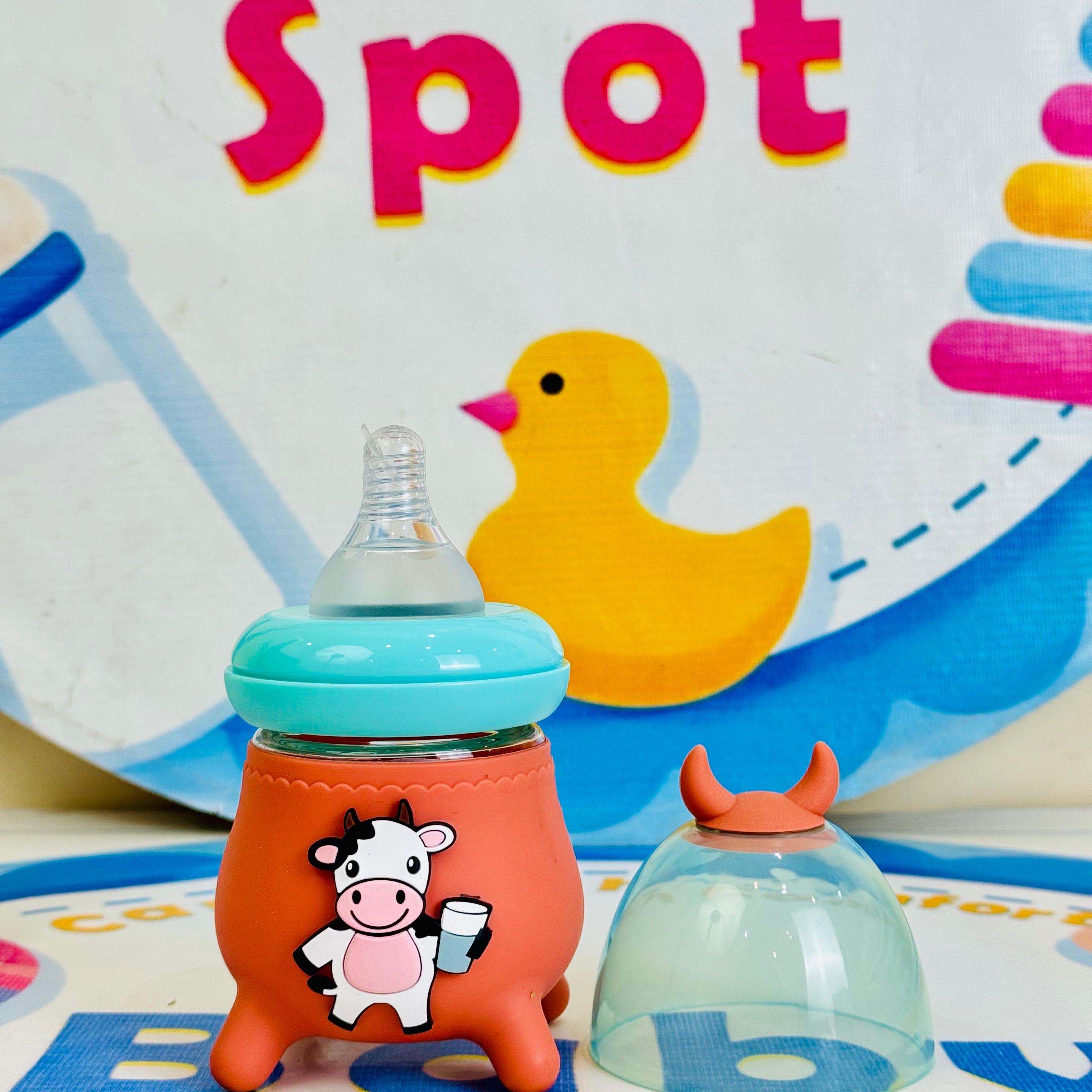 YES Branded Glass Feeder - 120ml