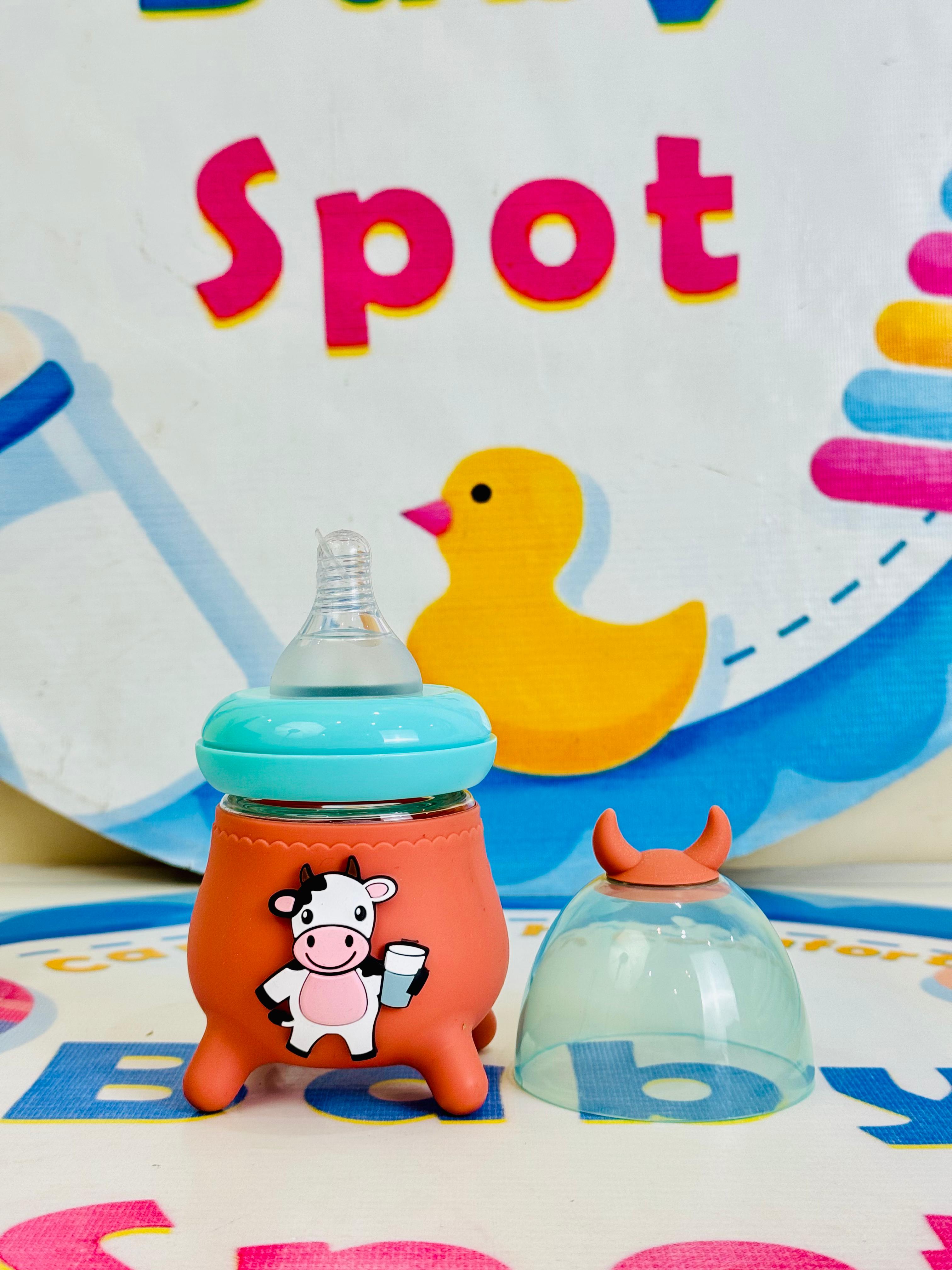 YES Branded Glass Feeder - 120ml